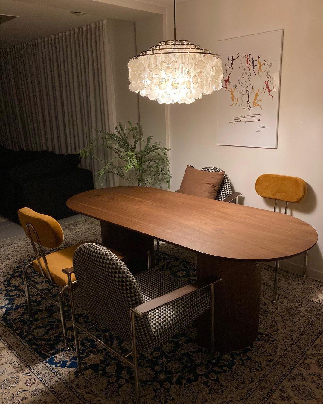 Round Shell Chandelier - Image 48