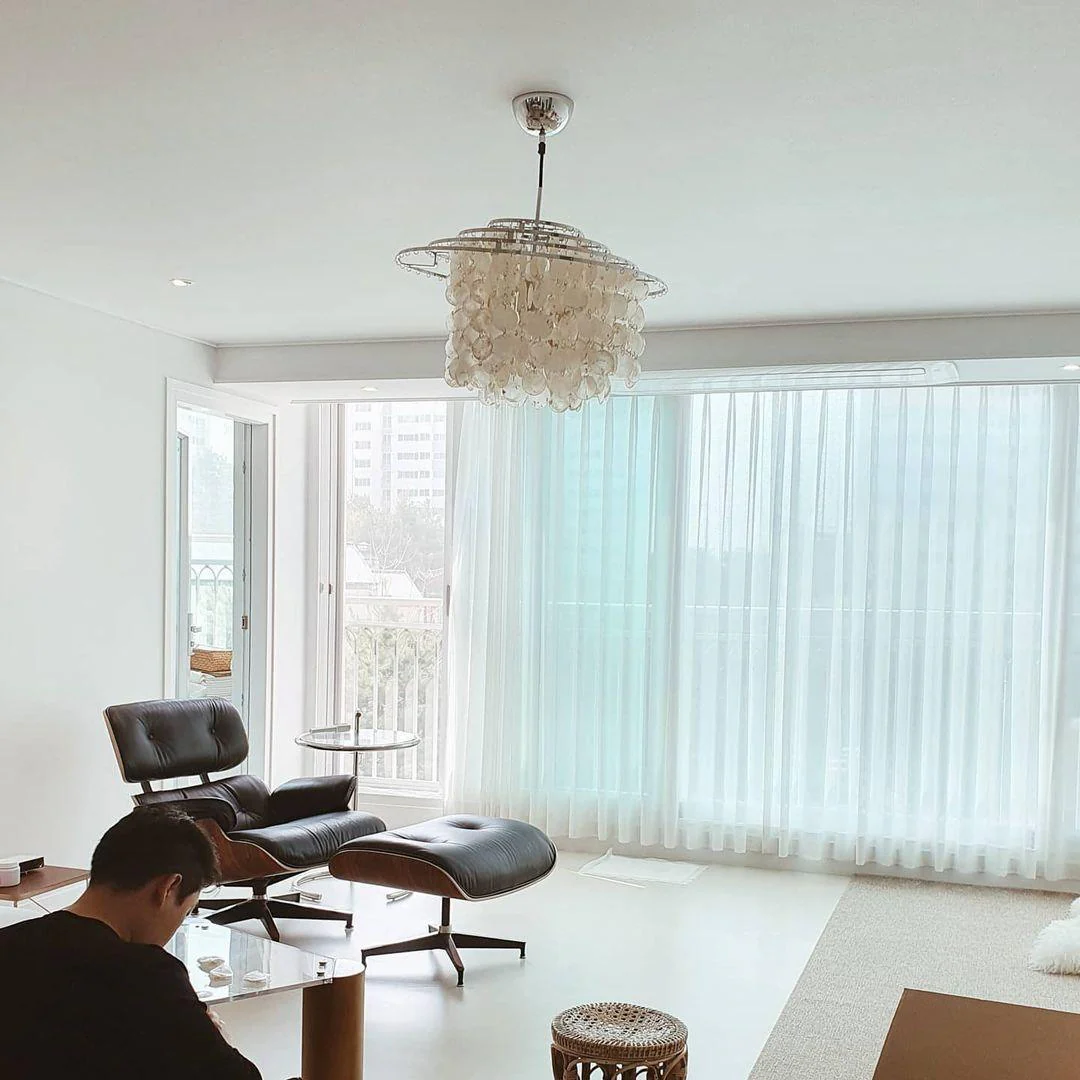 Round Shell Chandelier - Image 54