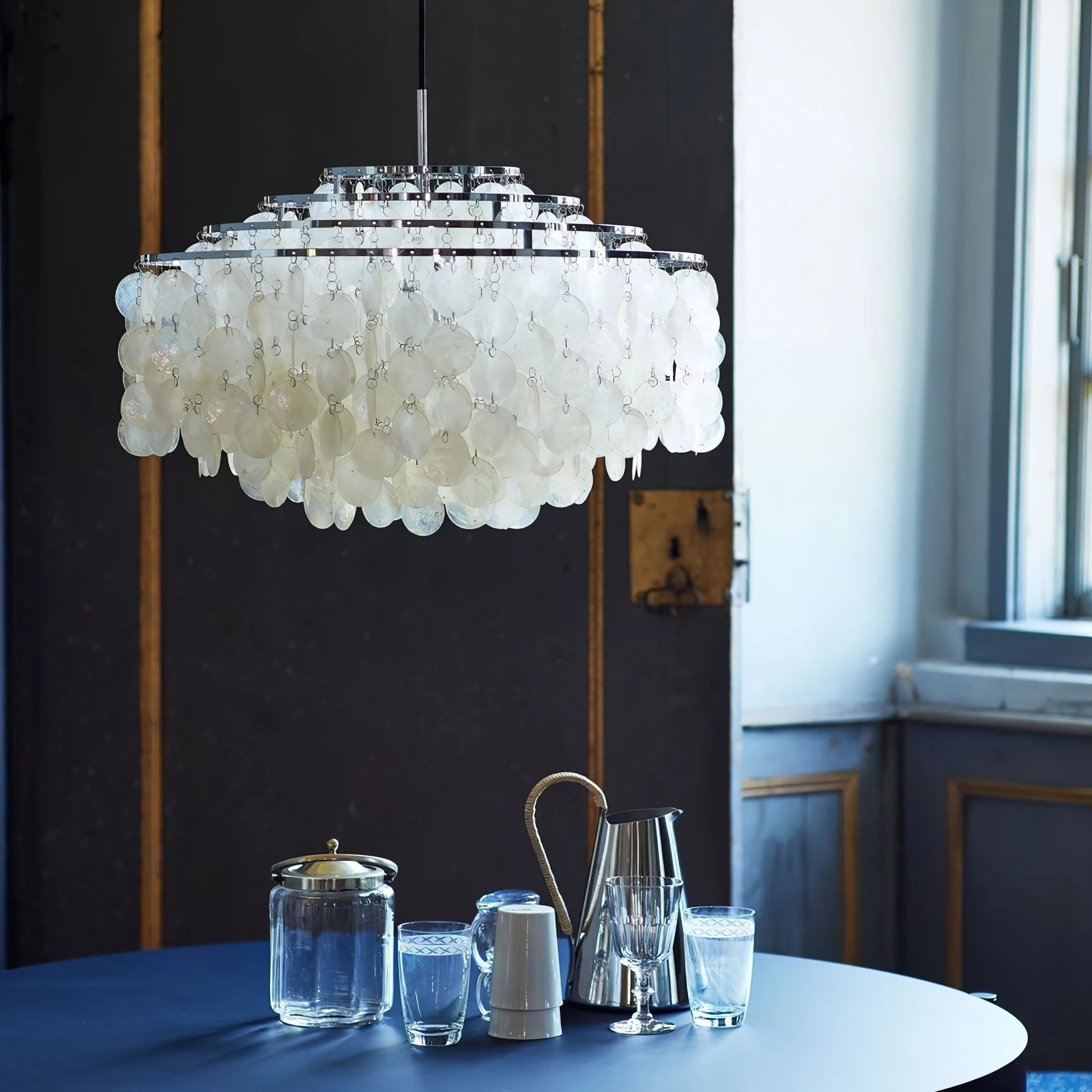 Round Shell Chandelier - Image 58