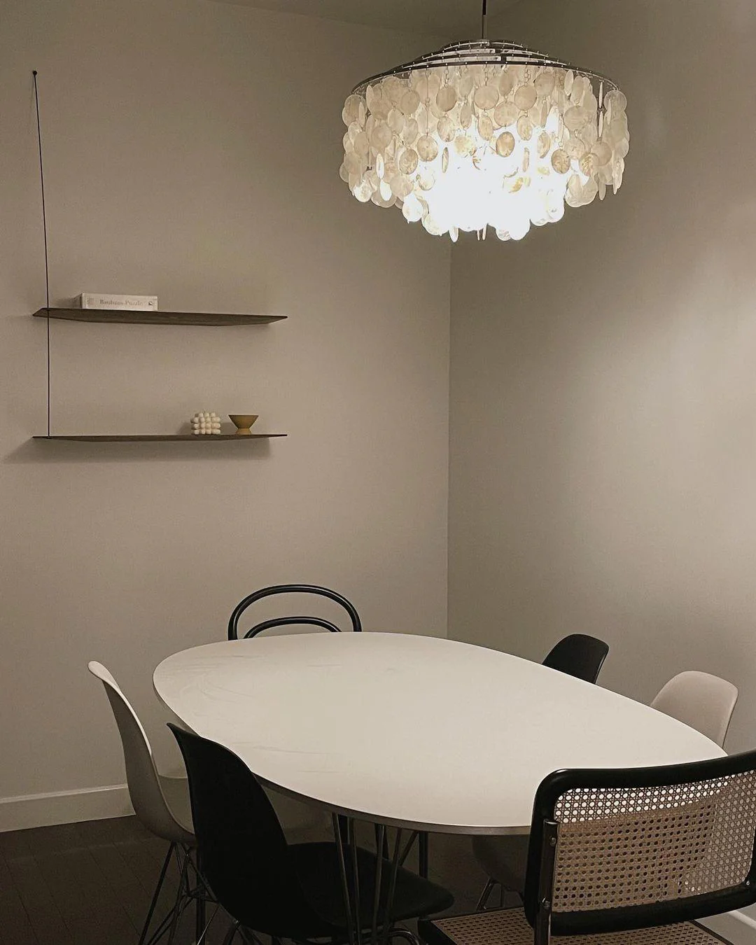 Round Shell Chandelier - Image 73
