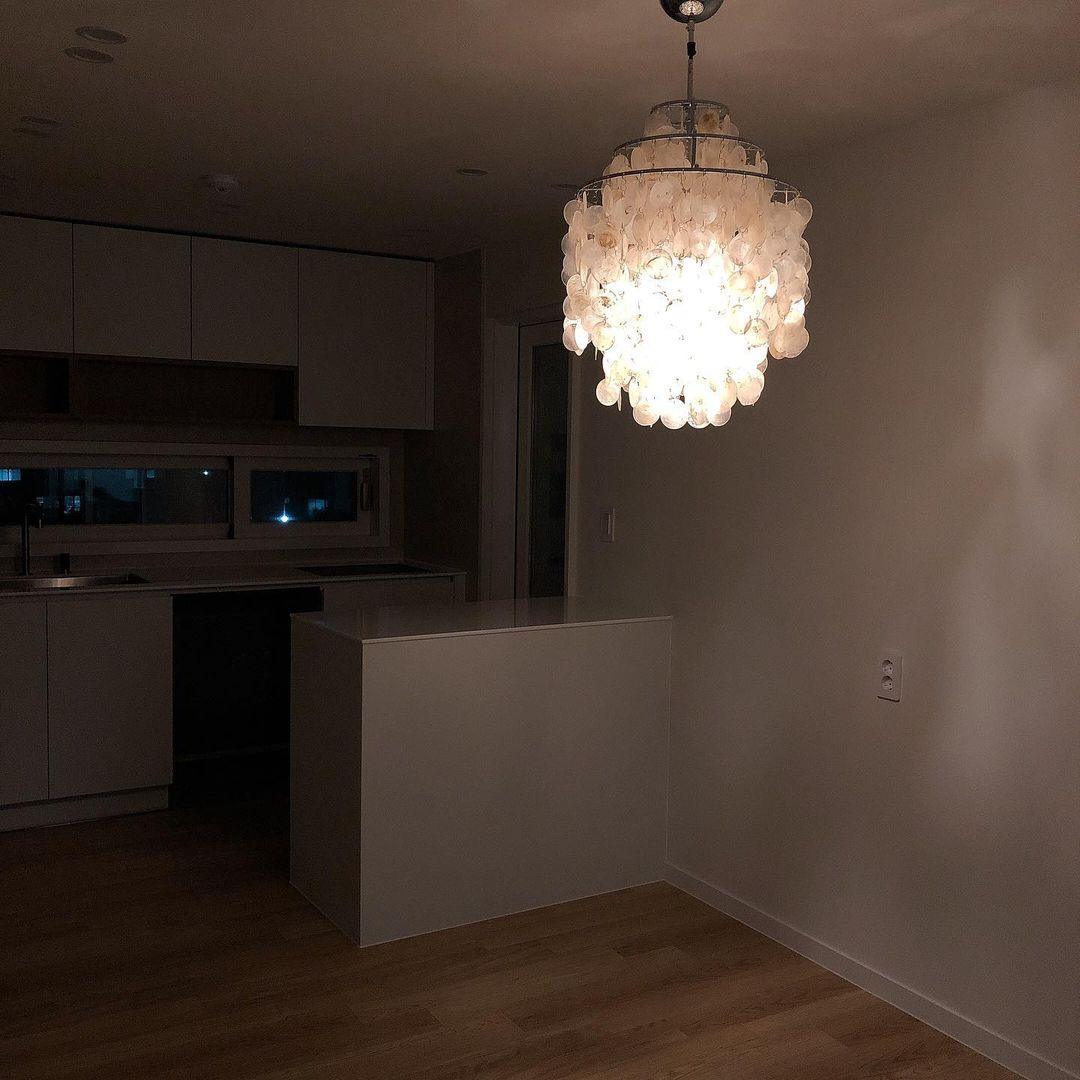 Round Shell Chandelier - Image 78