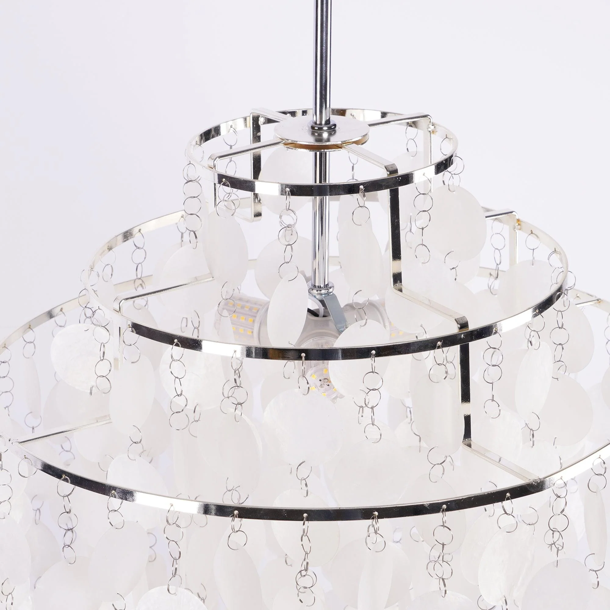 Round Shell Chandelier - Image 86