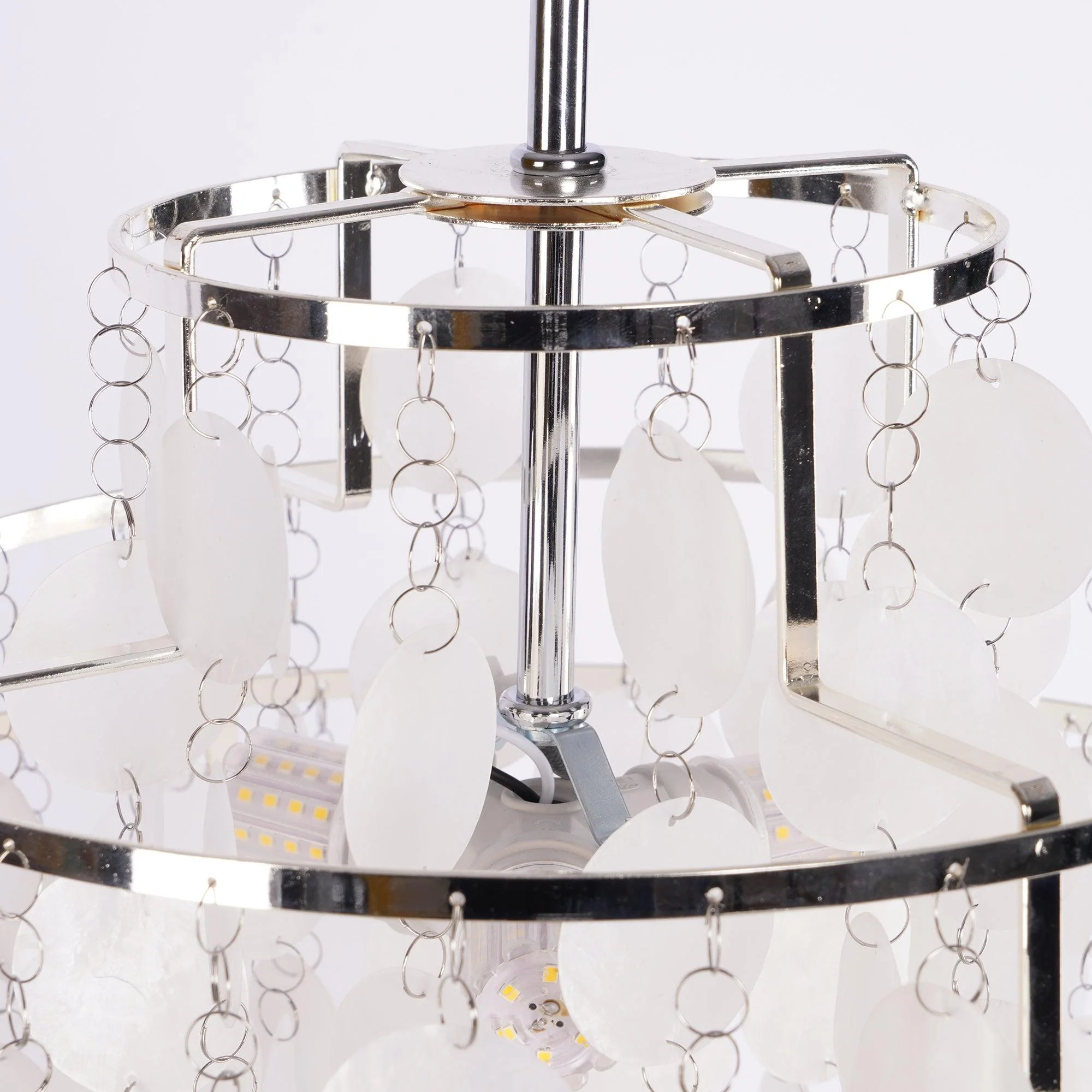 Round Shell Chandelier - Image 87