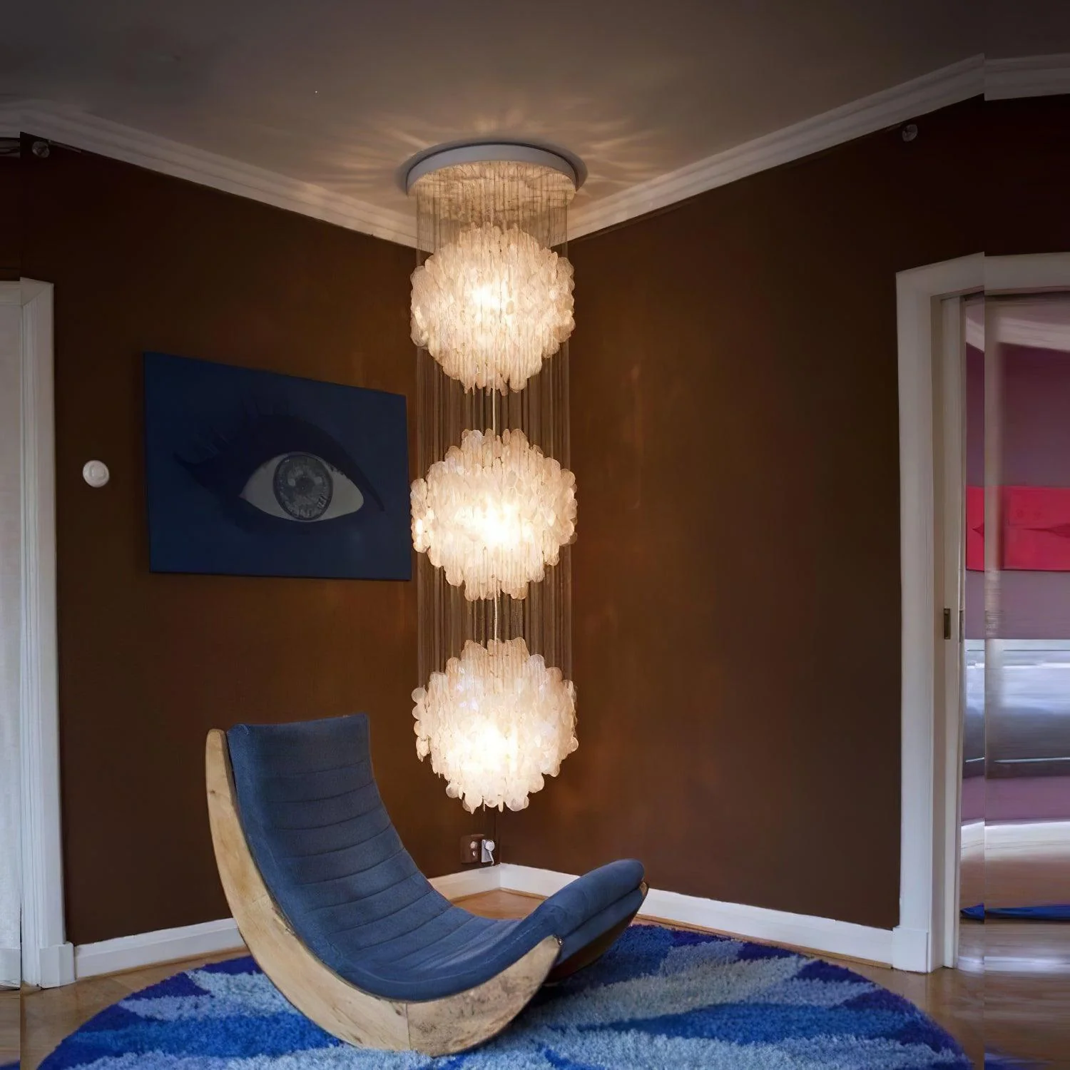 Shell Waterfall Chandelier - Image 28