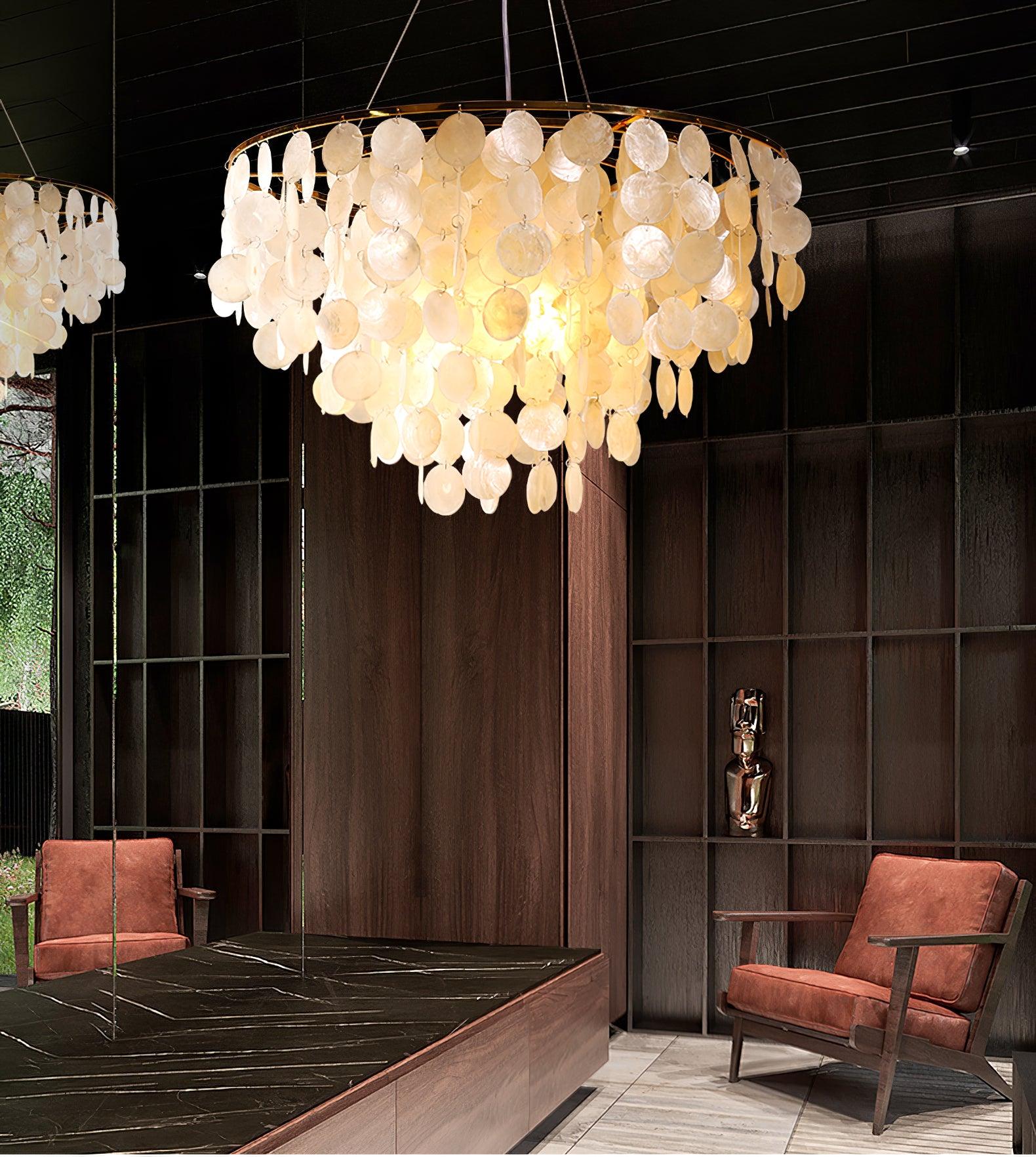 Shell Wind Chime Chandelier - Image 21