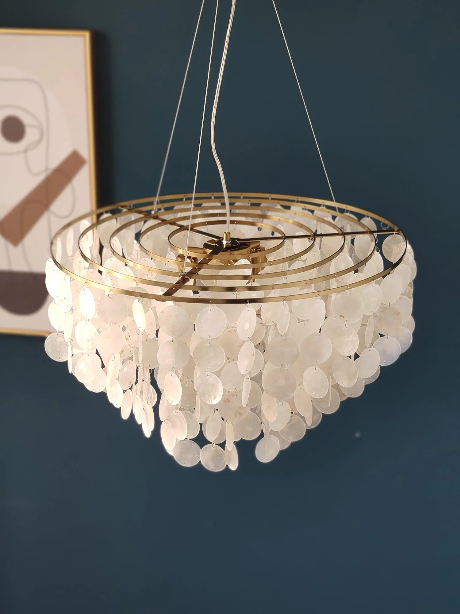 Shell Wind Chime Chandelier - Image 28