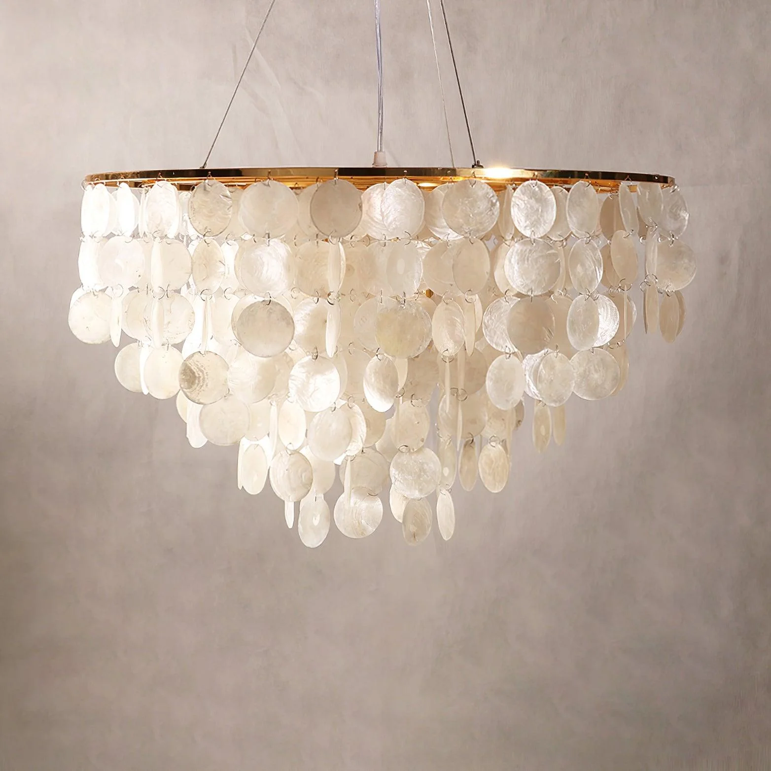 Shell Wind Chime Chandelier - Image 38