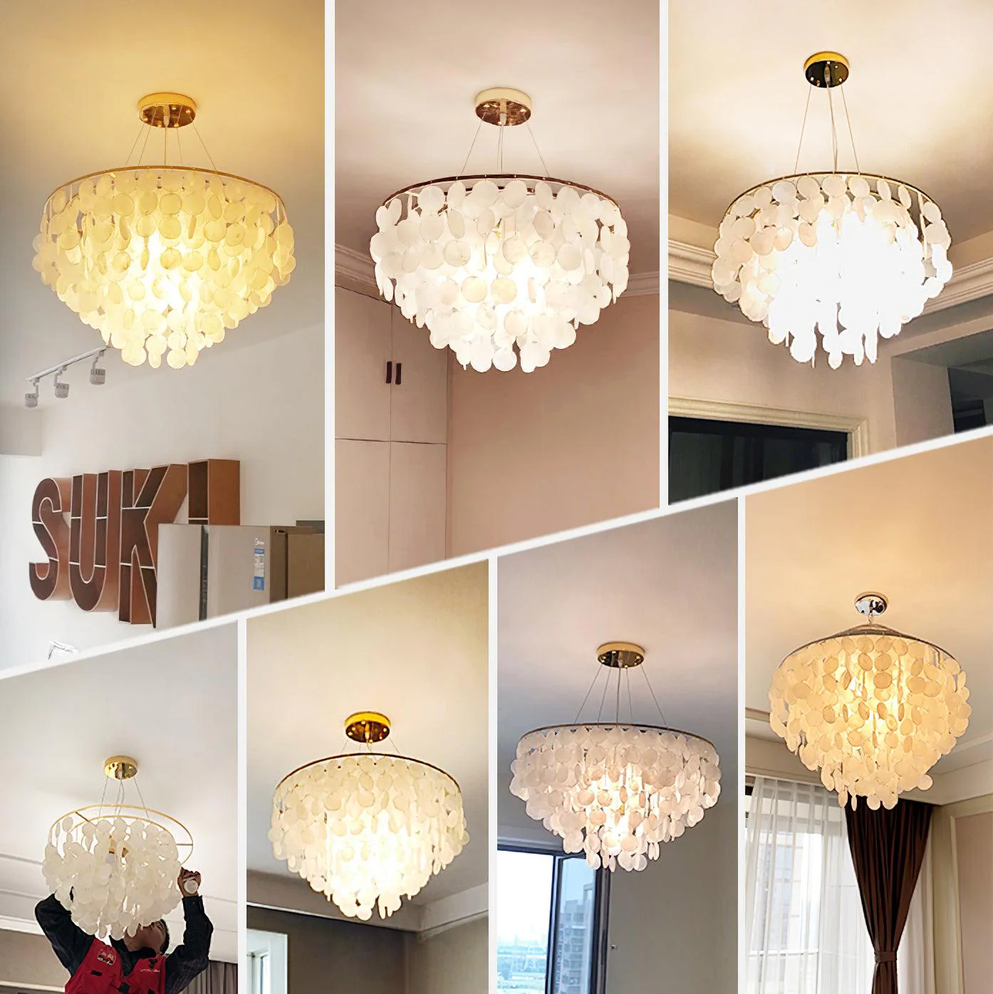 Shell Wind Chime Chandelier - Image 39