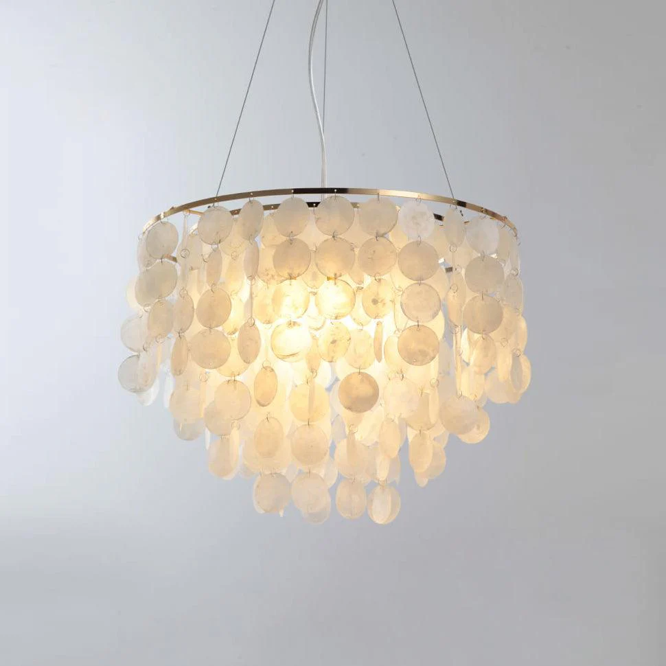 Shell Wind Chime Chandelier - Image 8