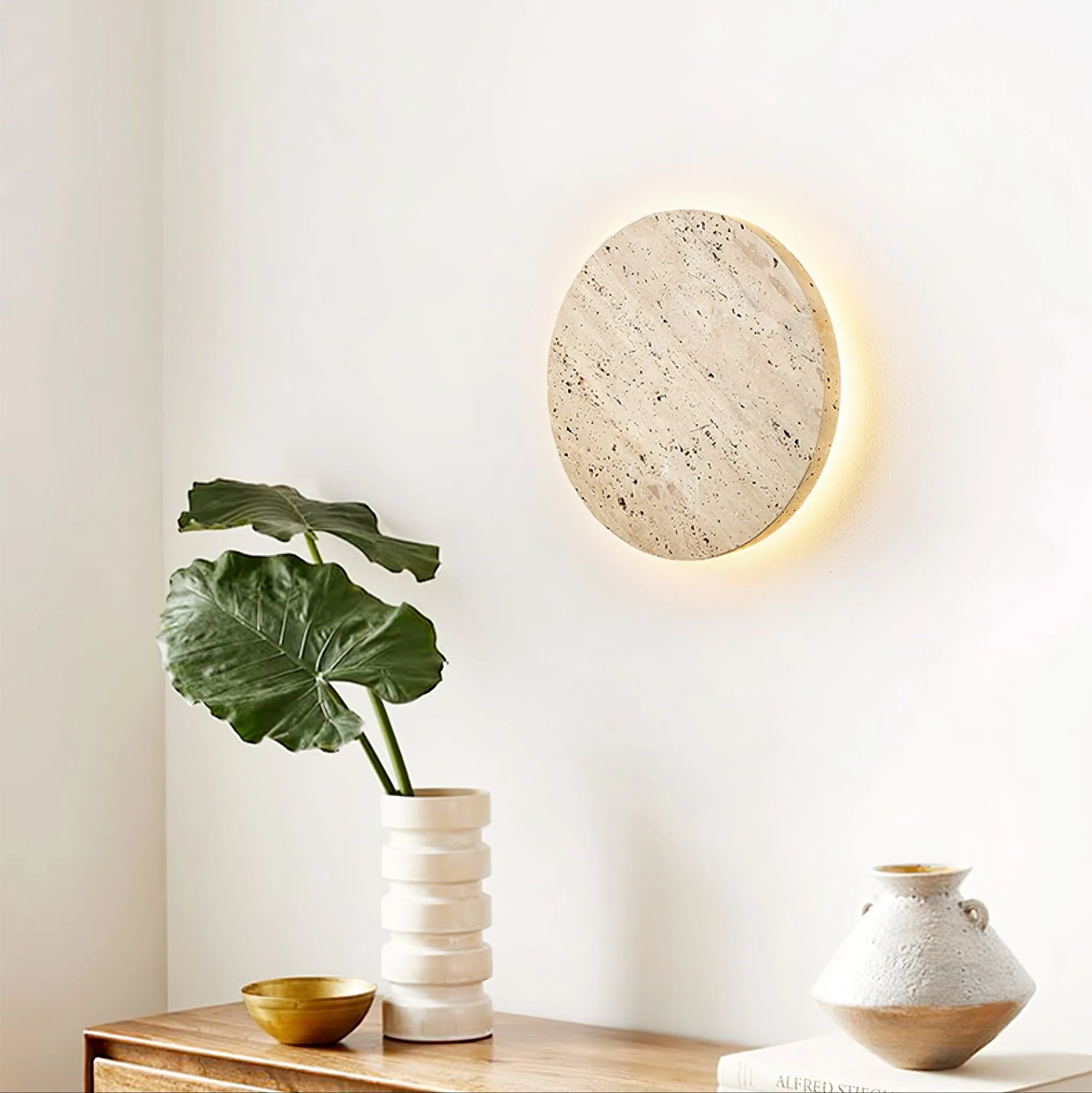 Siena Travertine Wall Light - Image 2