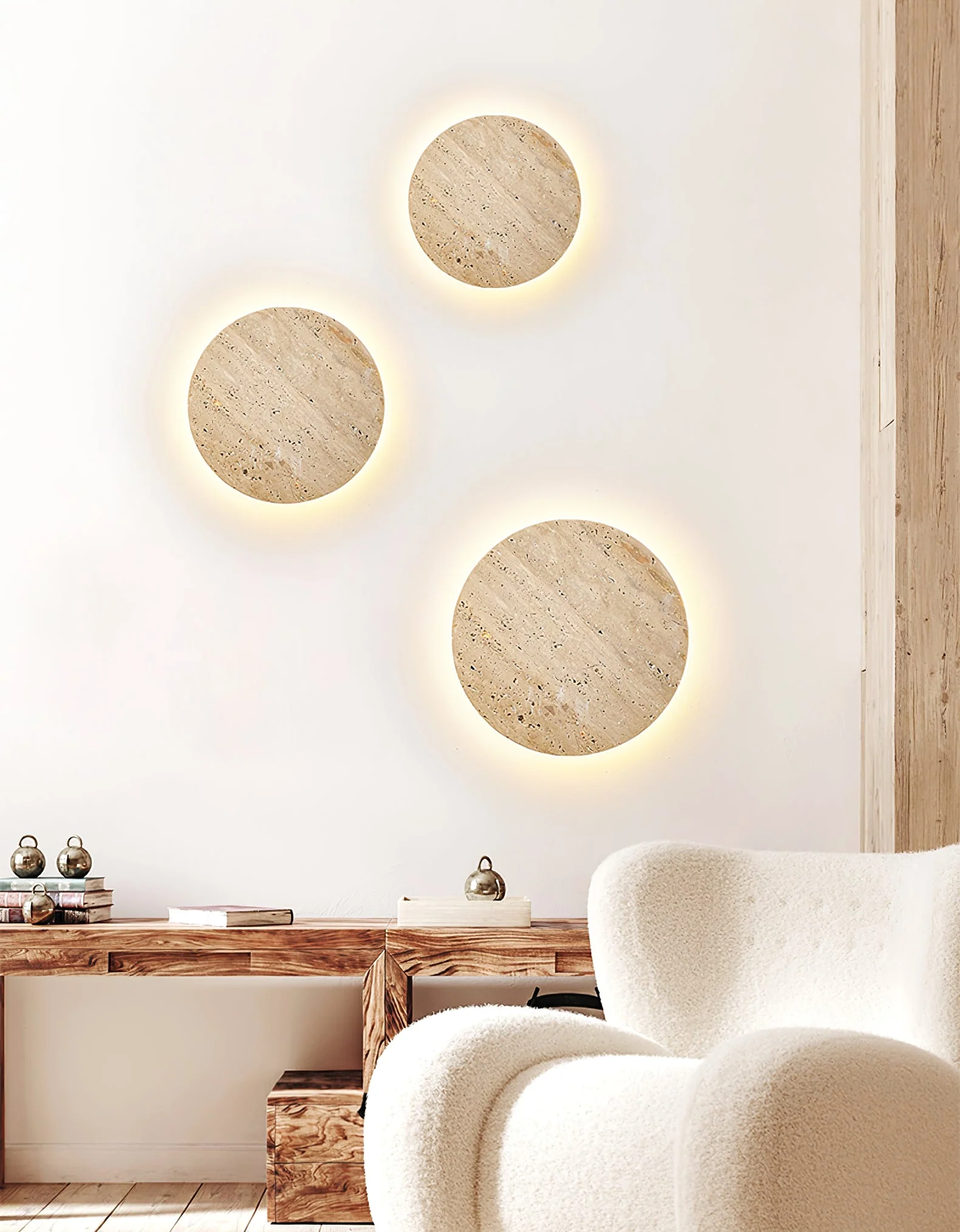 Siena Travertine Wall Light - Image 8