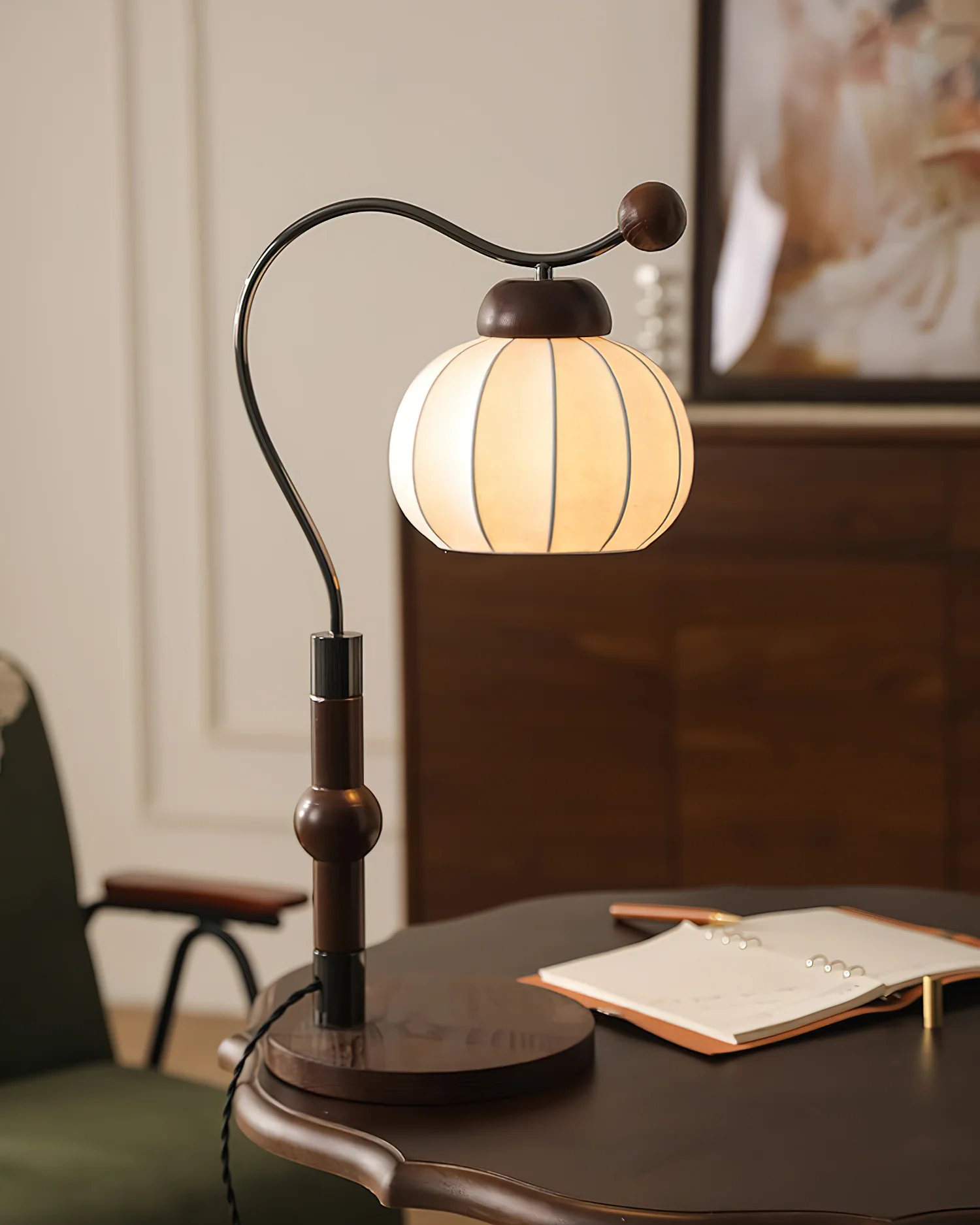 Silk Globe Table Lamp - Image 16