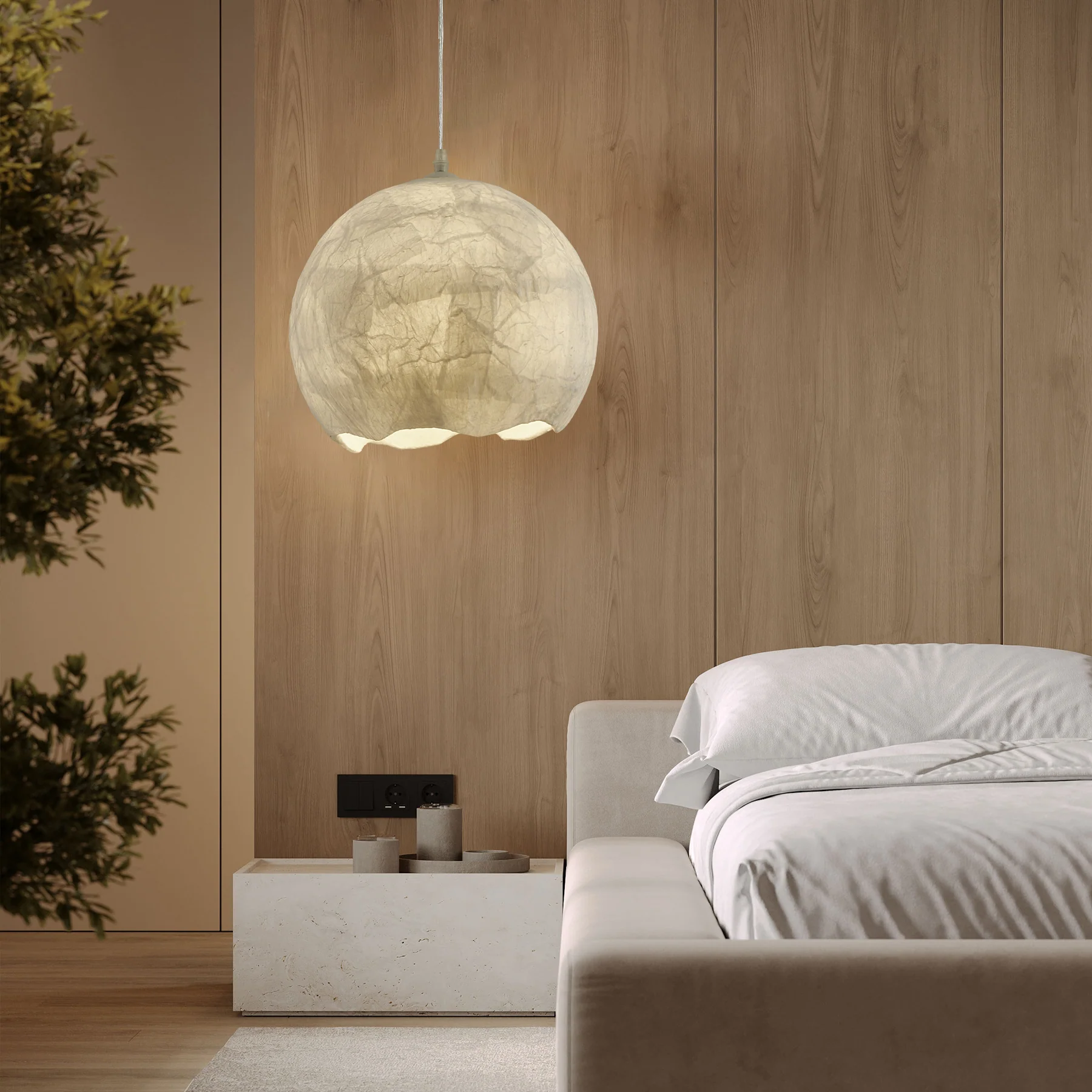 Silk Luna Pendant Lamp - Image 10