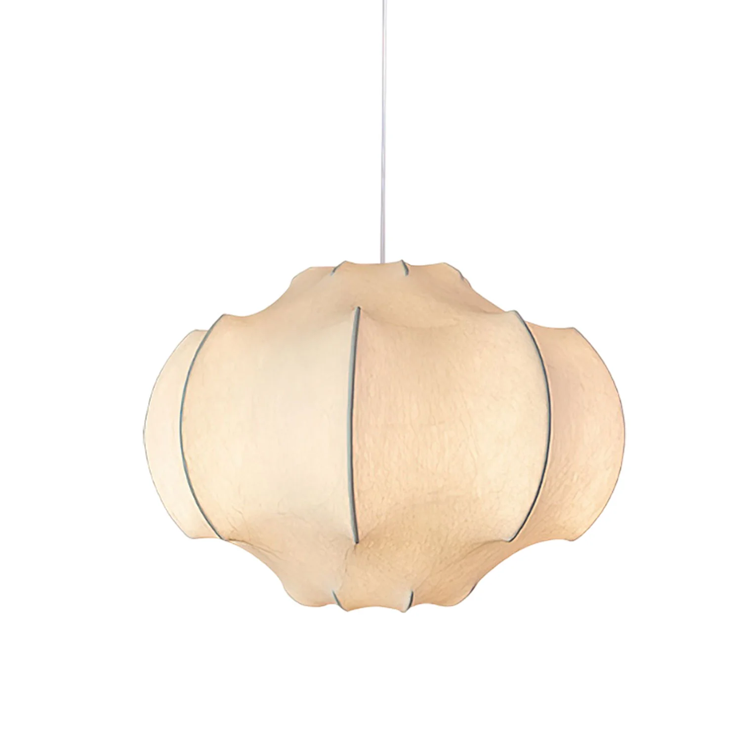 Silken Lotus Silk Pendant Lamp - Image 17