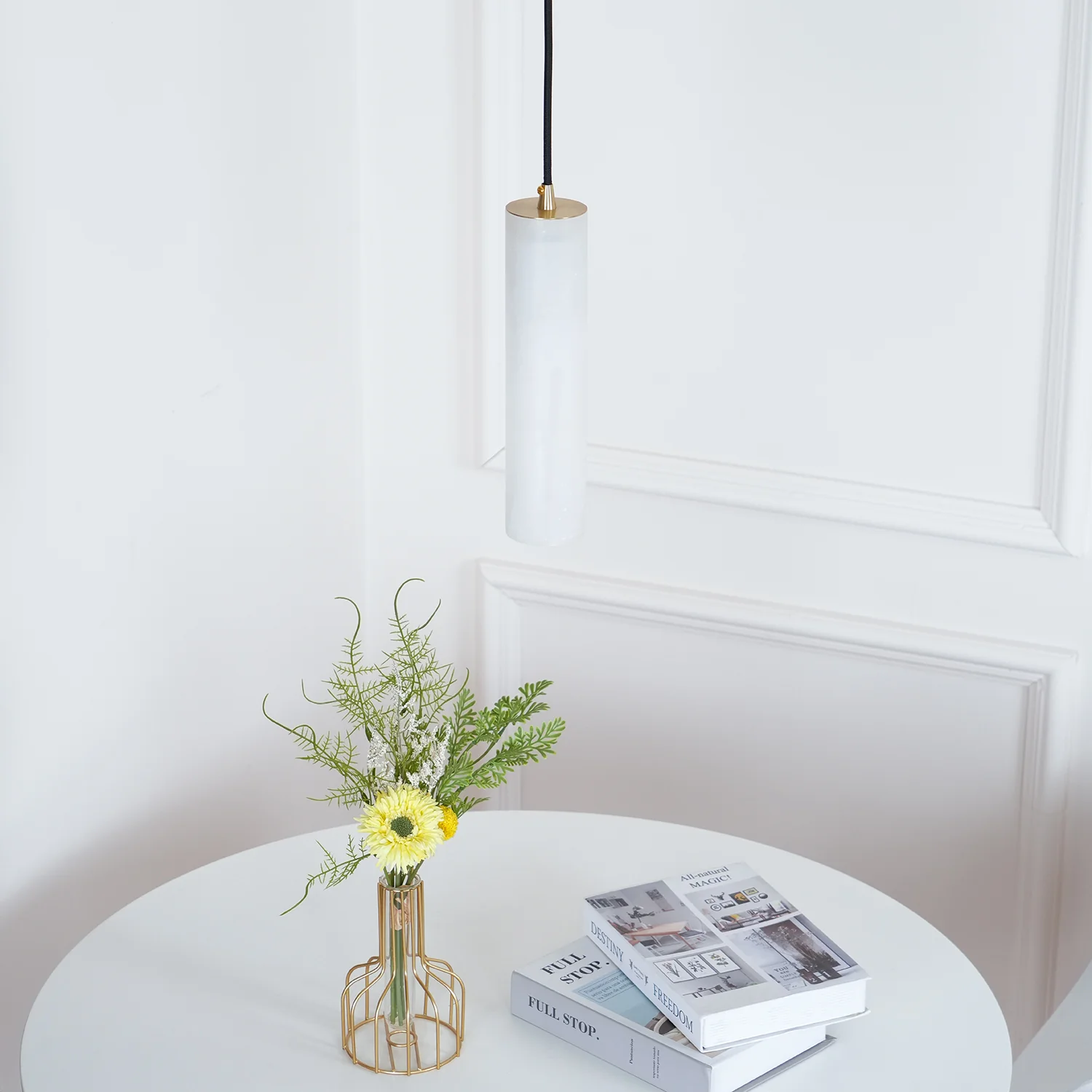 Silo Alabaster Pendant Light - Image 45