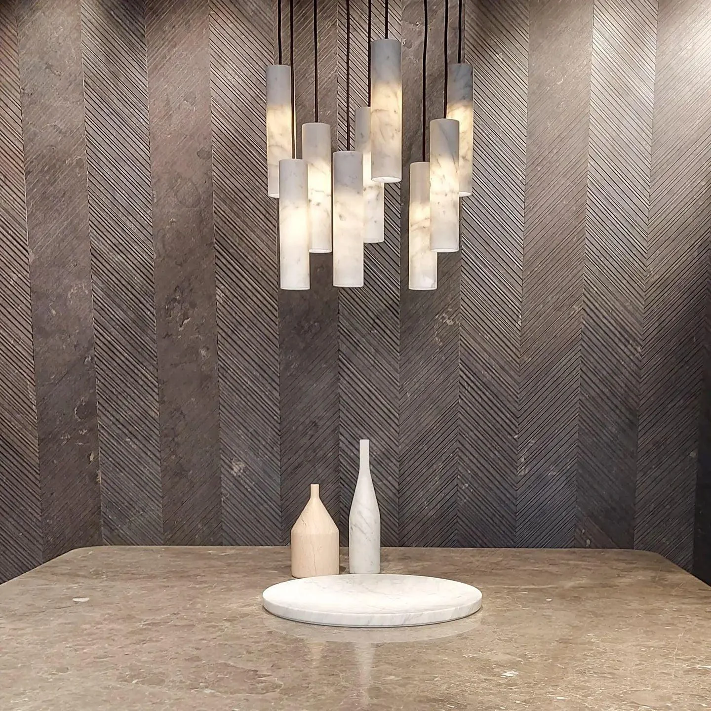 Silo Alabaster Pendant Light - Image 8