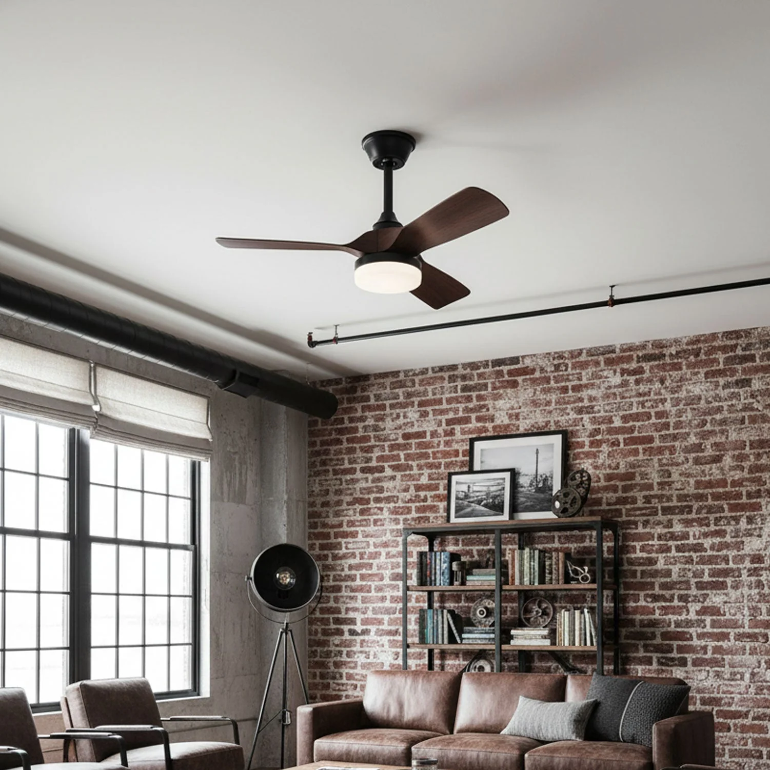 Silven Curve Ceiling Fan Light - Image 2