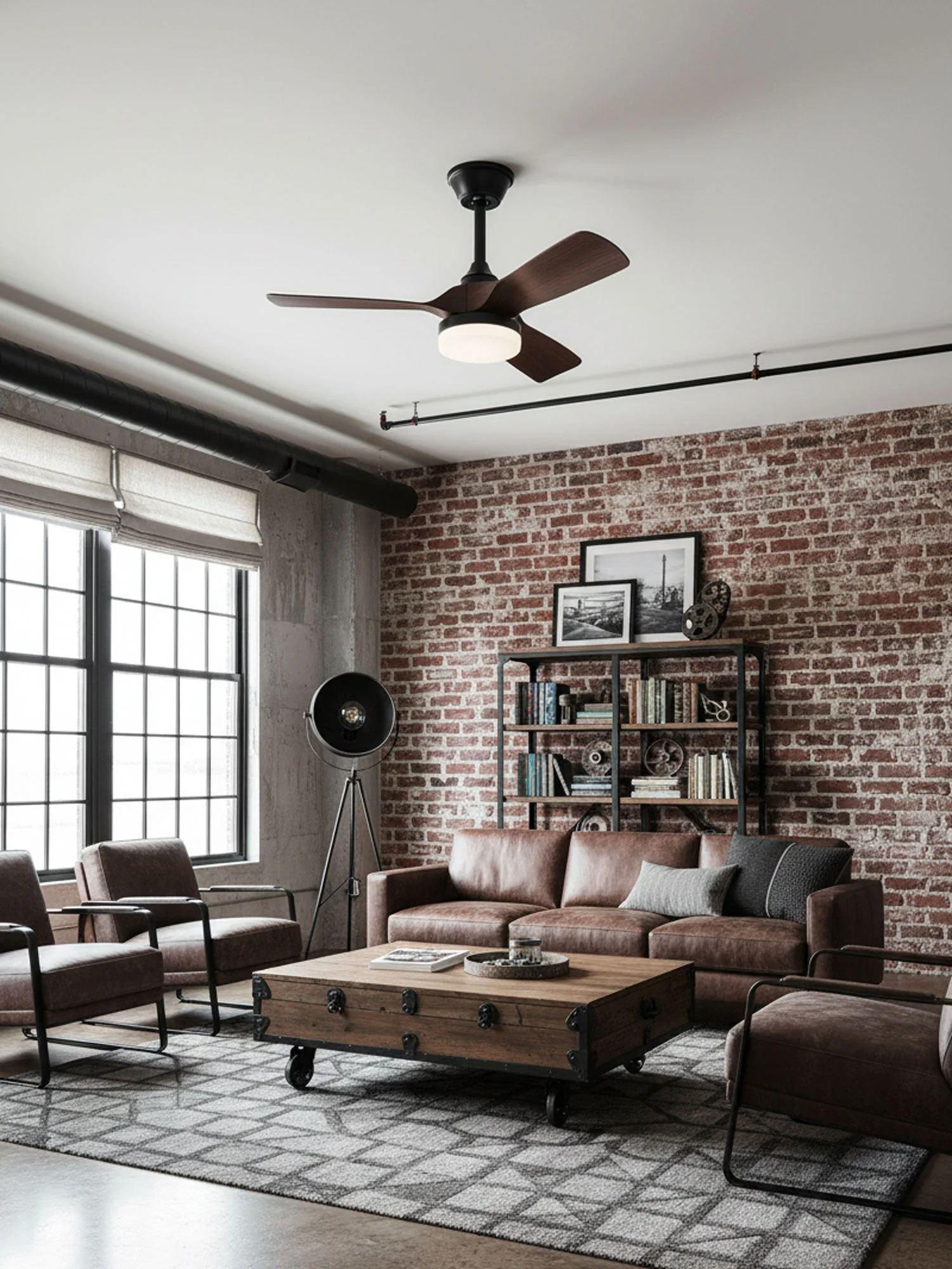 Silven Curve Ceiling Fan Light - Image 7