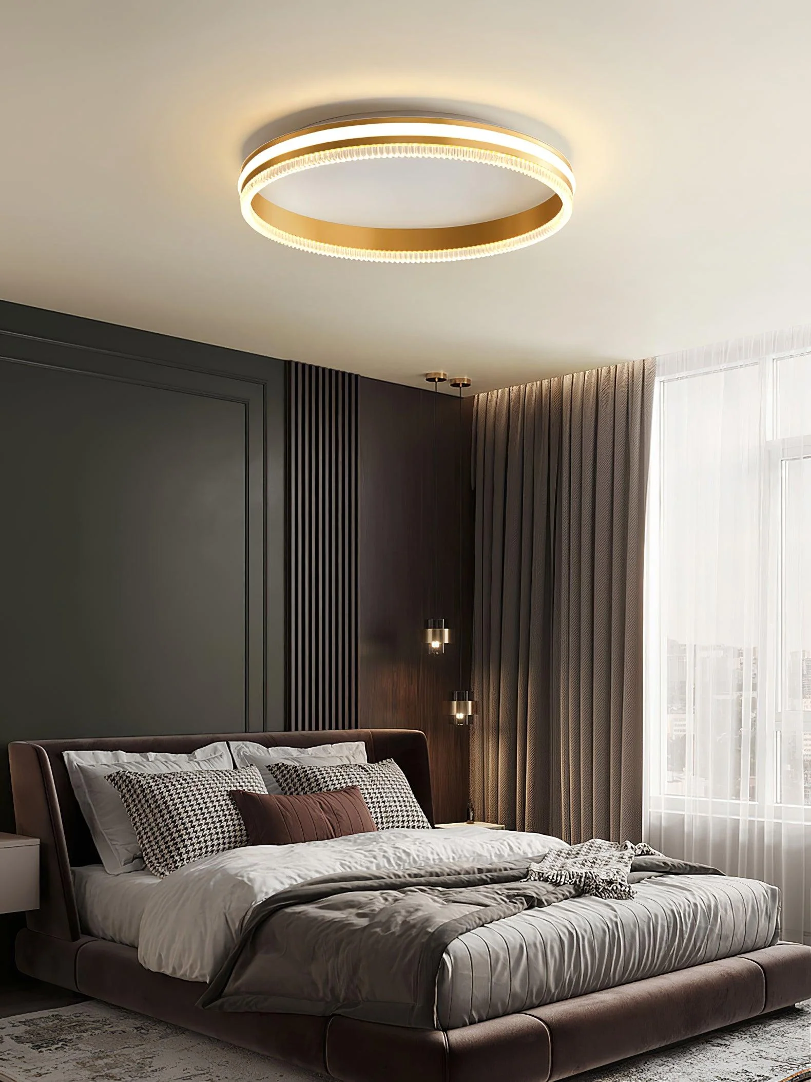 Simple Acrylic Ring Ceiling Light - Image 10