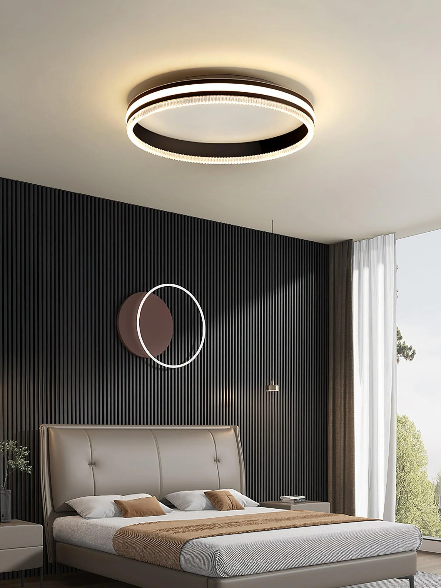 Simple Acrylic Ring Ceiling Light - Image 9