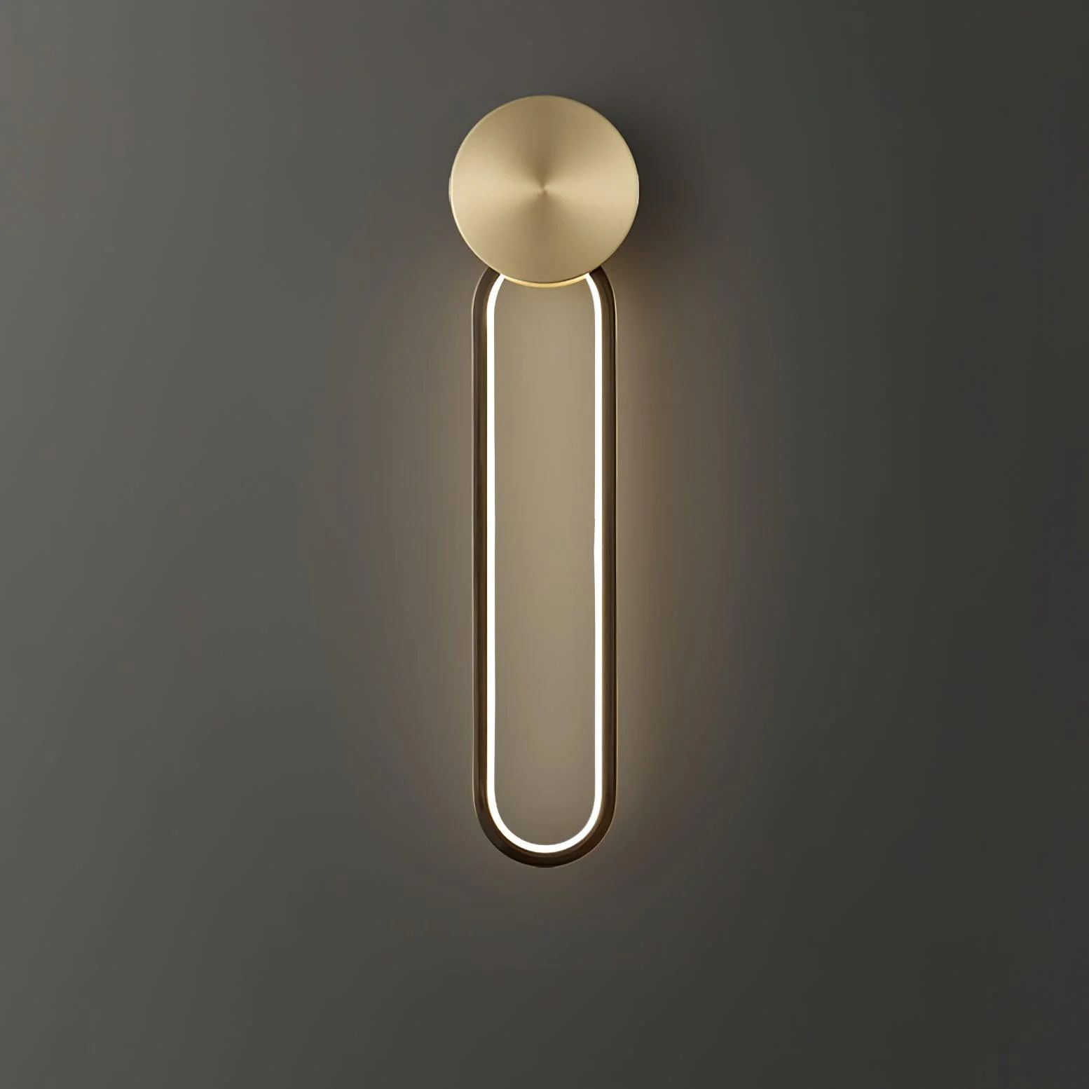 Simple Elliptical Wall Sconce - Image 10