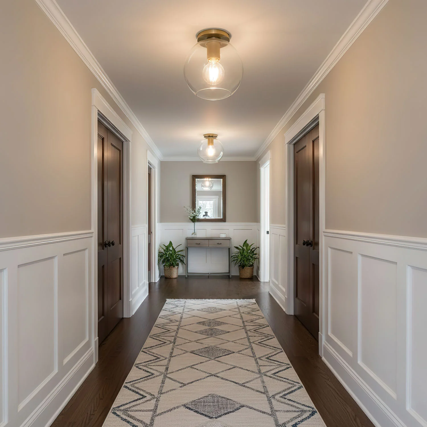 Simple Style Flush Mount Light - Image 4