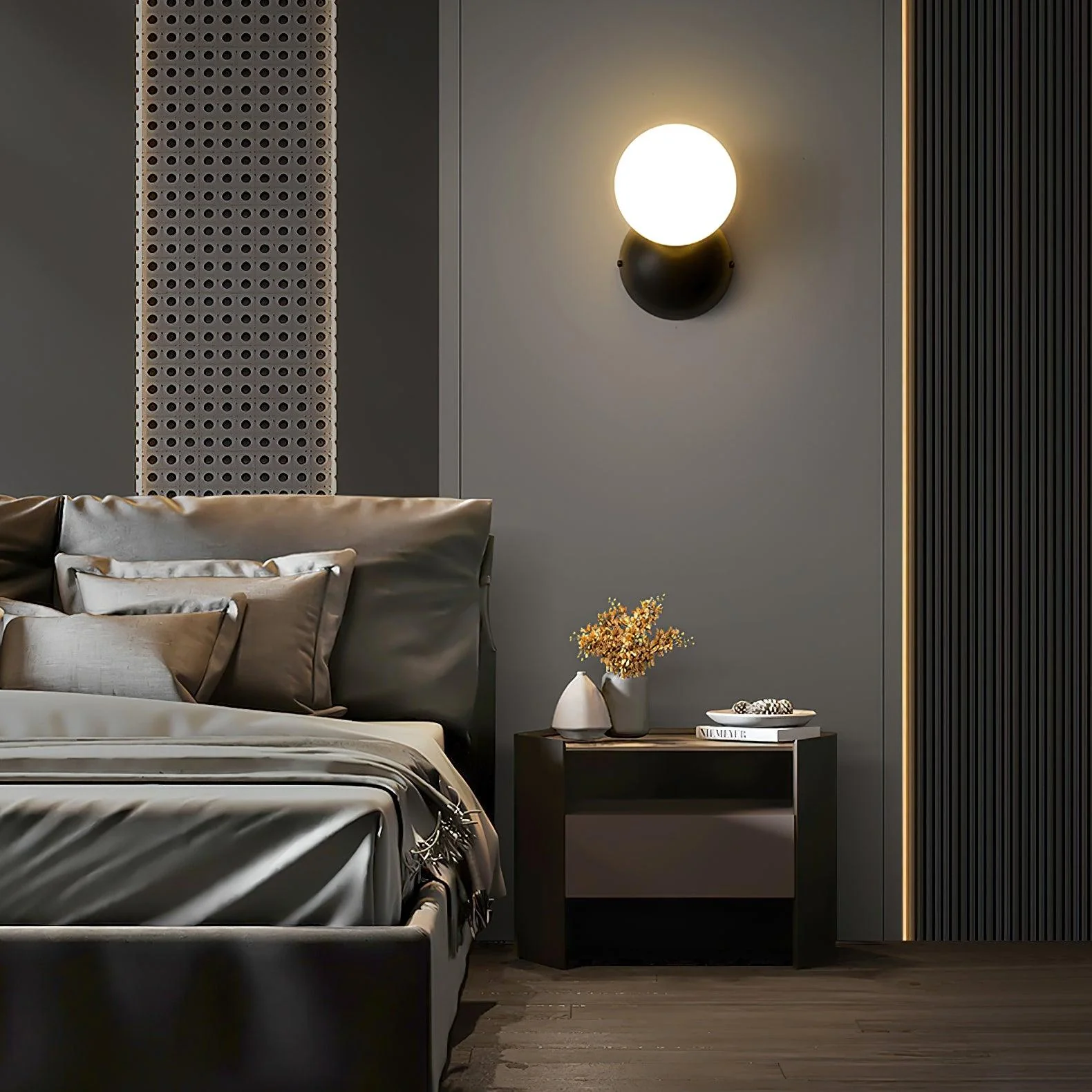 Single Globe Wall Light - Image 9