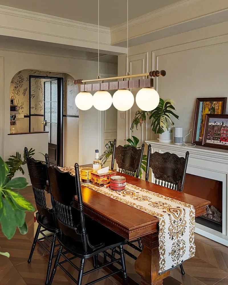 Sinuara Ribbon Globe Linear Chandelier - Image 10