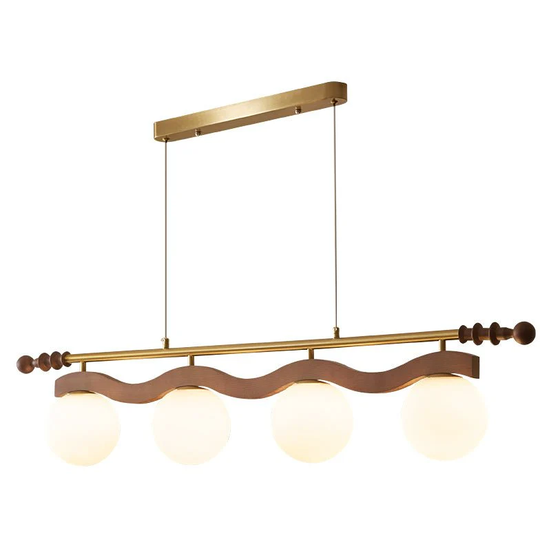 Sinuara Ribbon Globe Linear Chandelier - Image 17