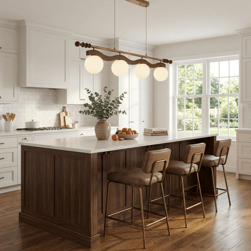 Sinuara Ribbon Globe Linear Chandelier - Image 5