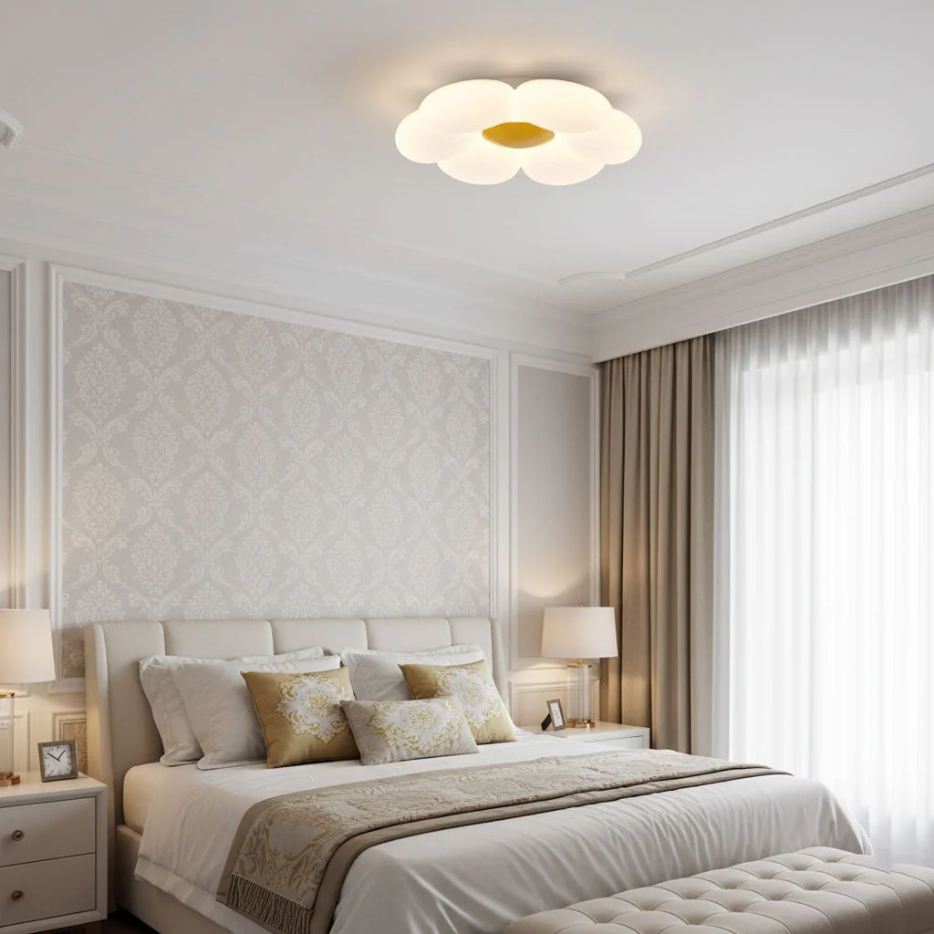 Six-leaf Flower Kids Room Ceiling Lamp - Image 3