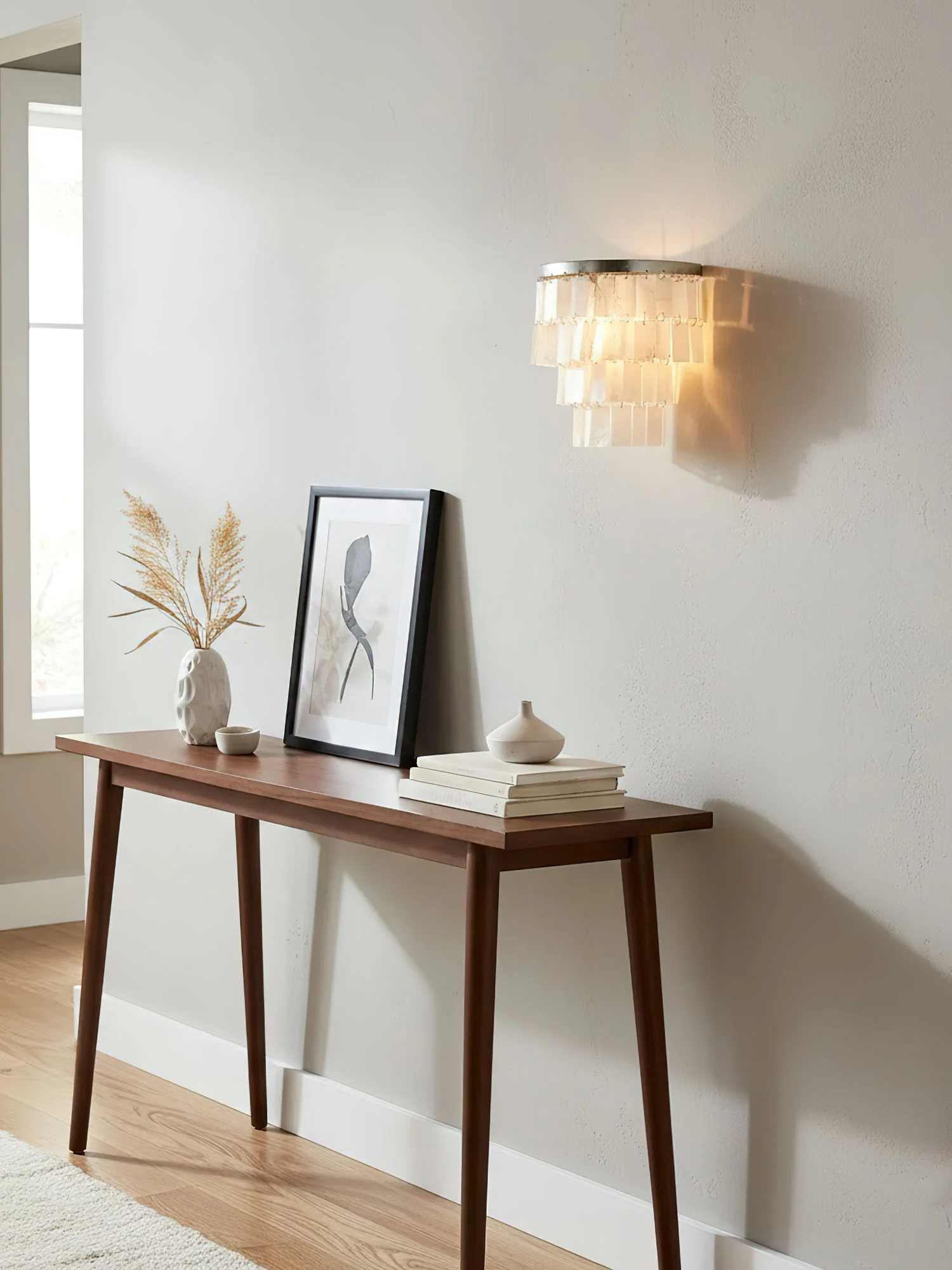 Skye Shell Tiered Wall Lamp - Image 4
