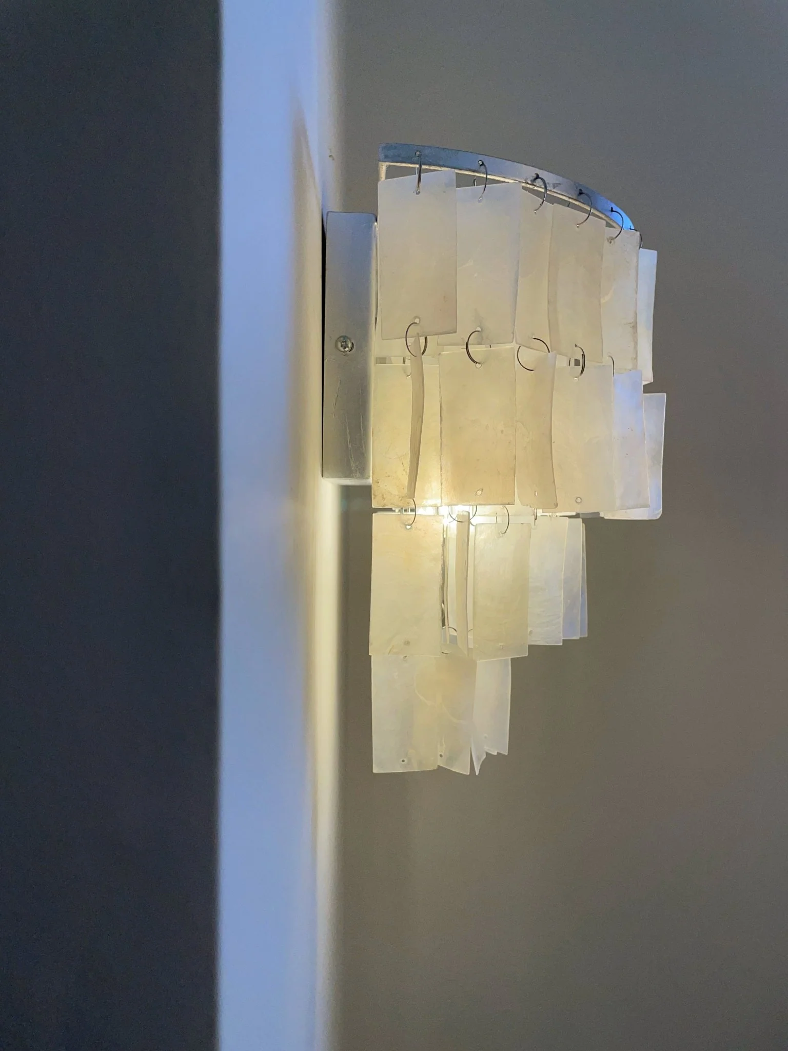 Skye Shell Tiered Wall Lamp - Image 9
