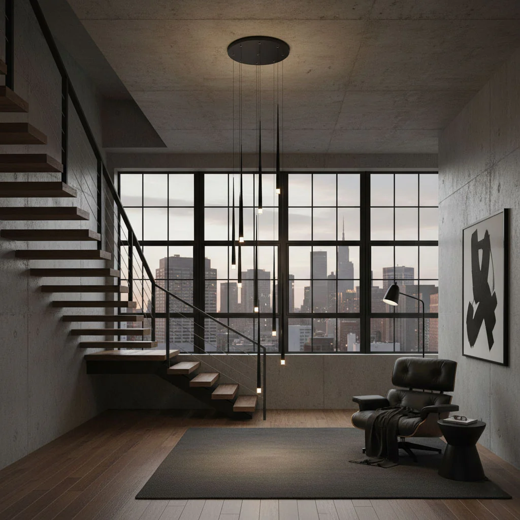 Slender Cone Chandelier - Image 6