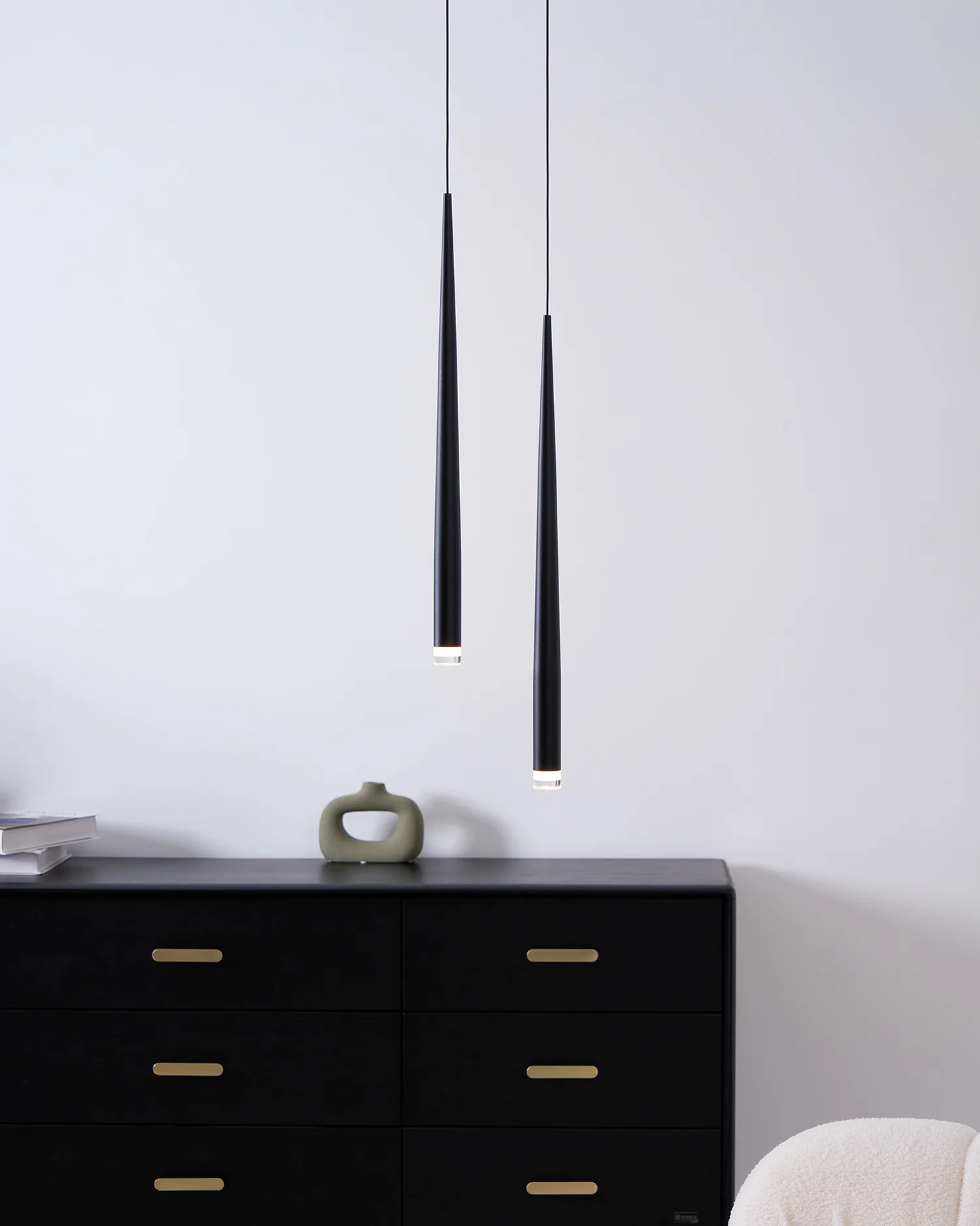 Slender Cone Chandelier - Image 62