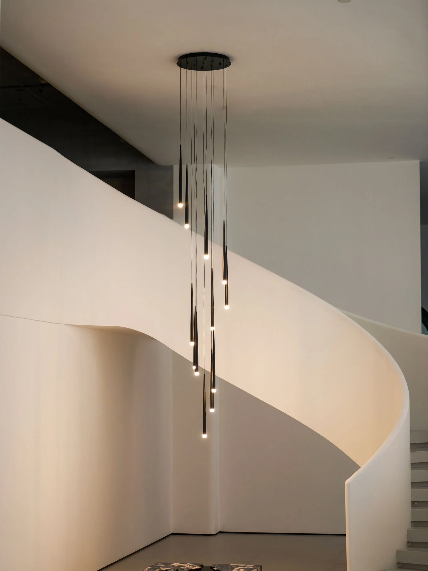 Slender Cone Chandelier - Image 70
