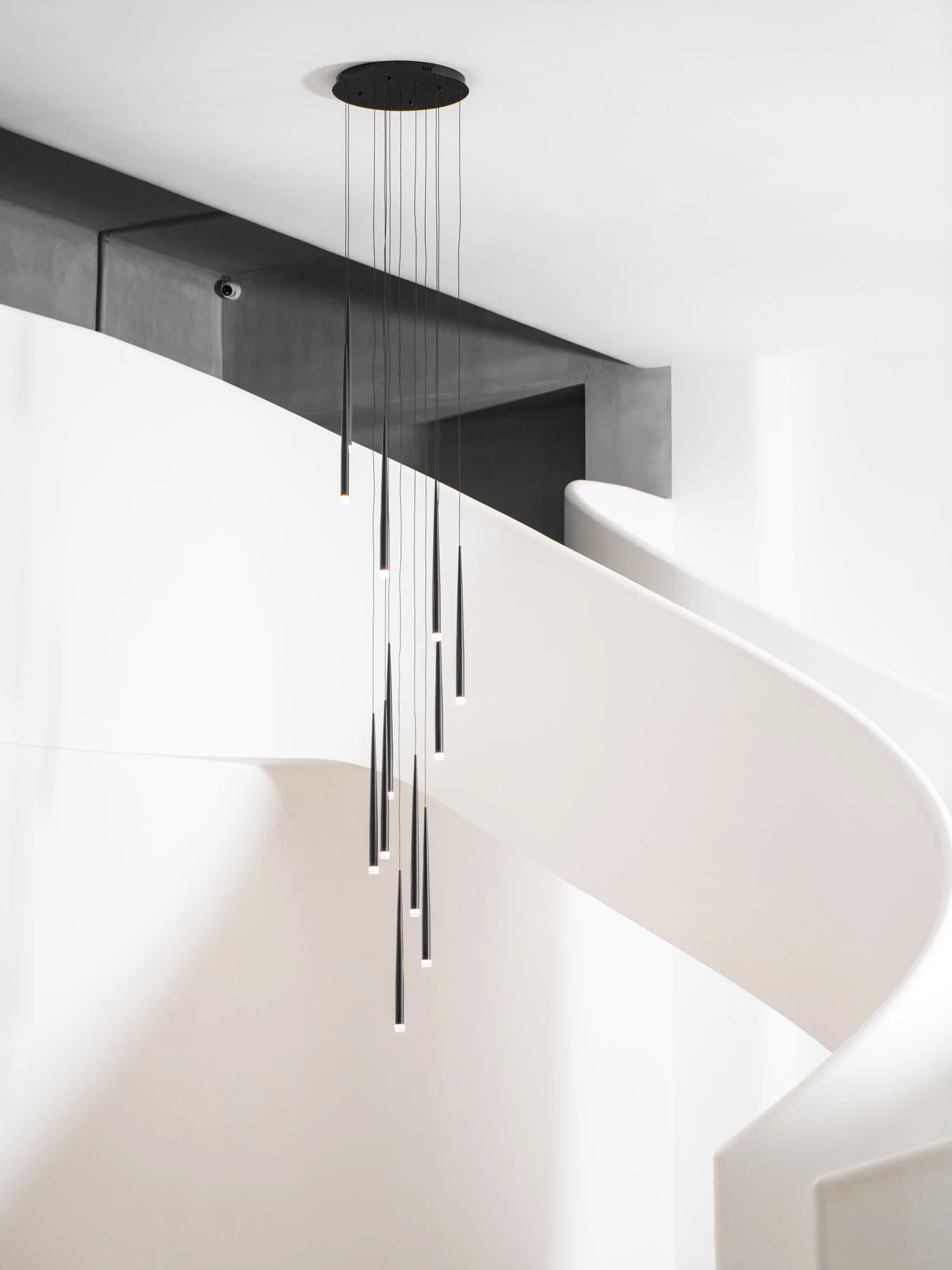 Slender Cone Chandelier - Image 73