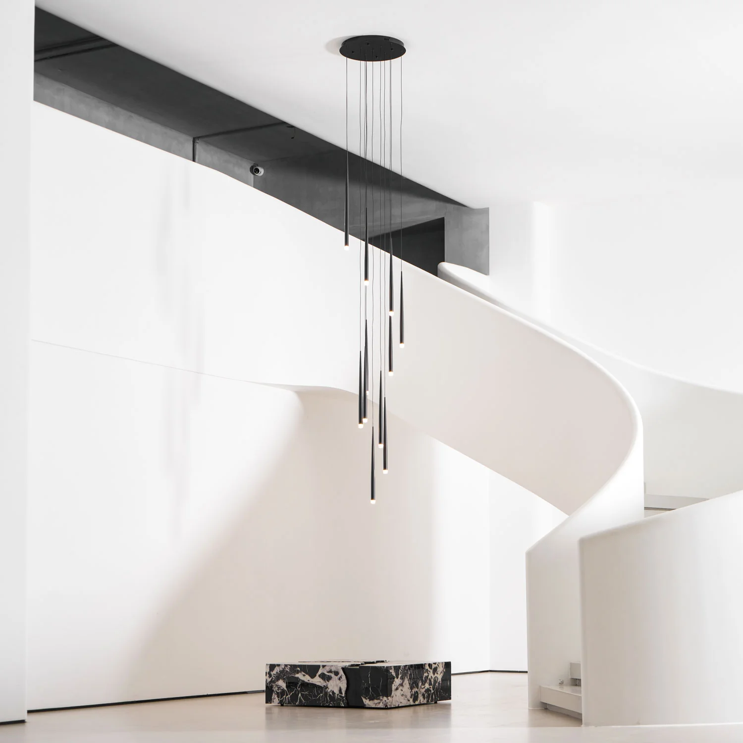 Slender Cone Chandelier - Image 76