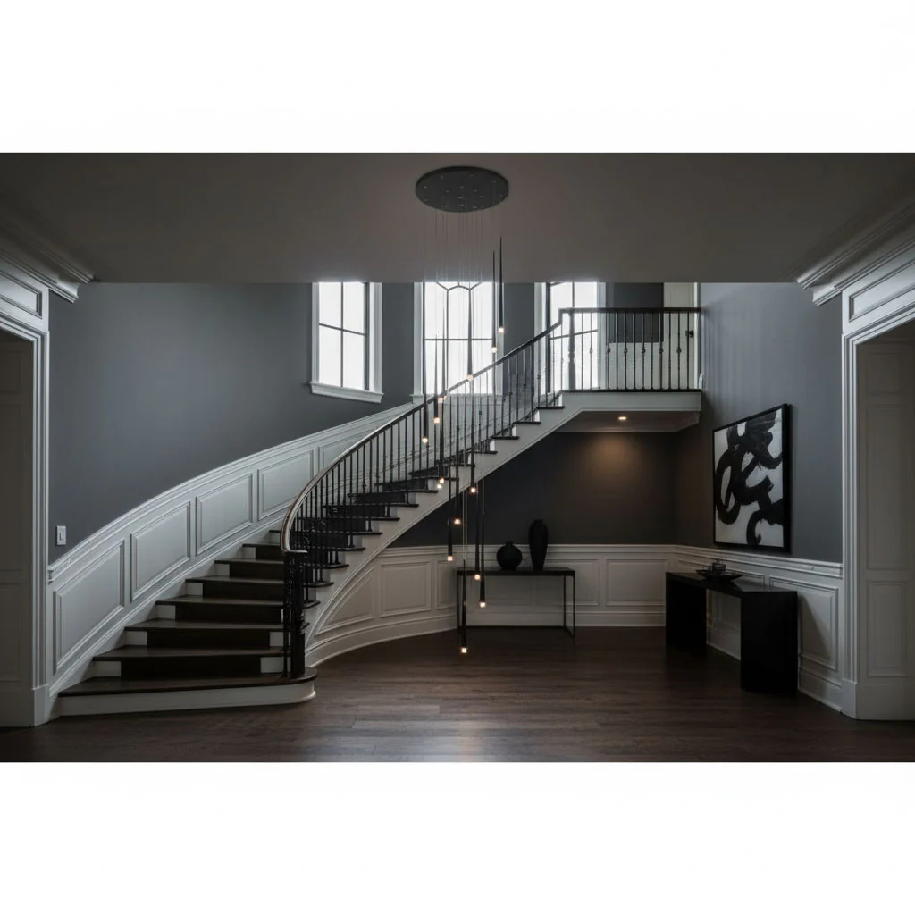Slender Cone Chandelier - Image 9