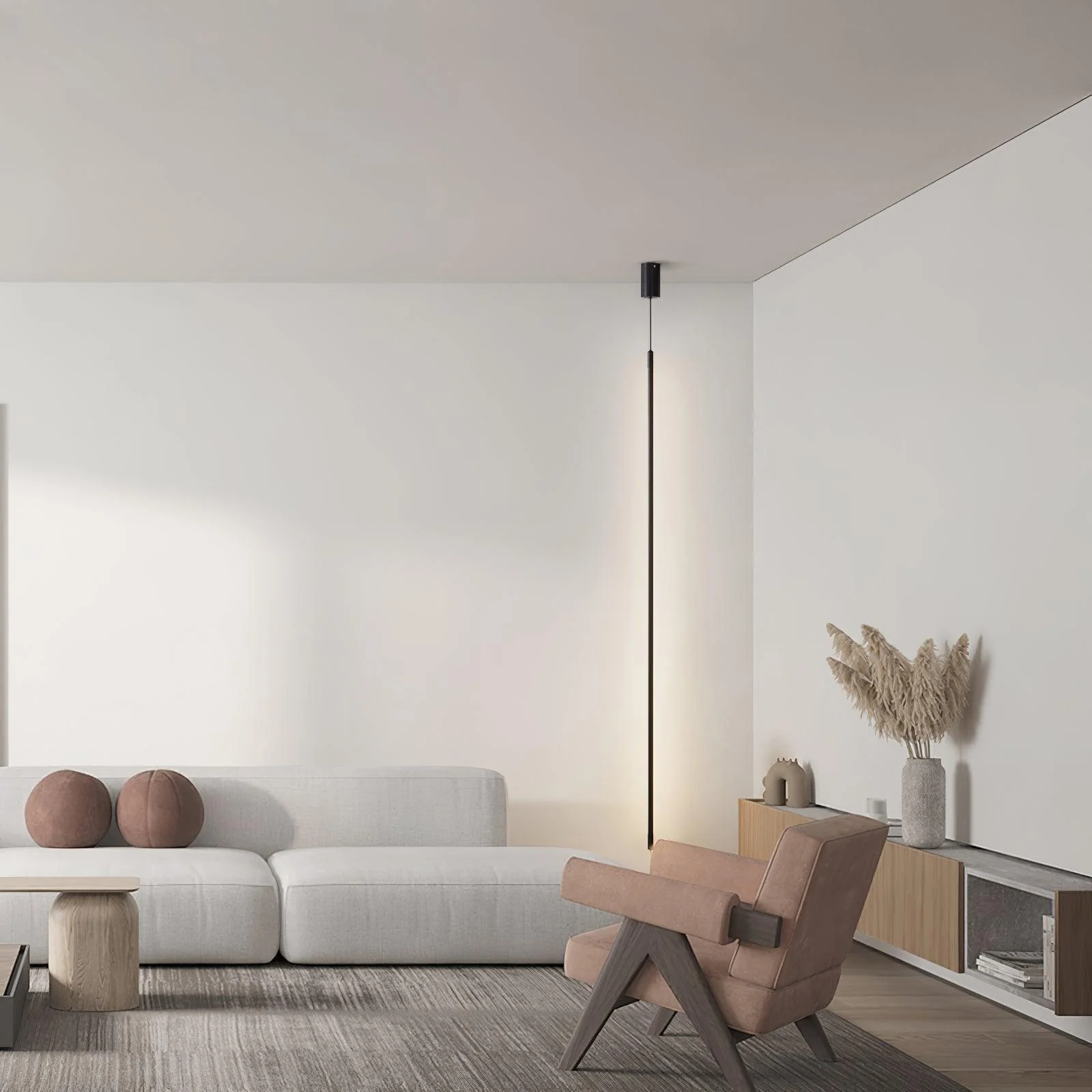 Slim line Cabinet Floor Lamp - Image 4