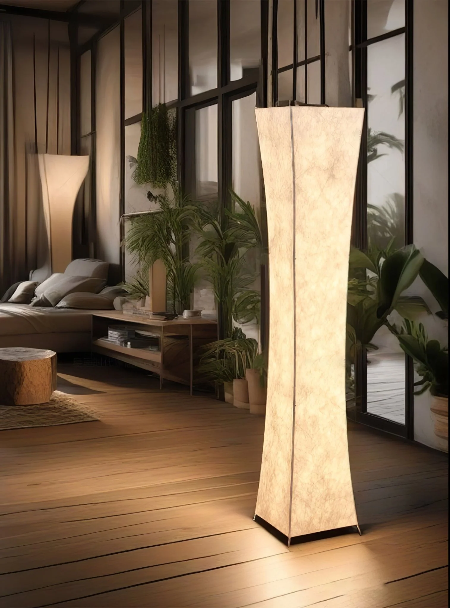 Slim Waist Tower Floor Lamp - Image 2