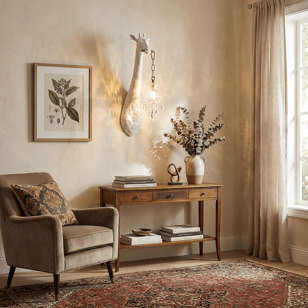 Giraffe Crystal Wall Lamp - Image 3