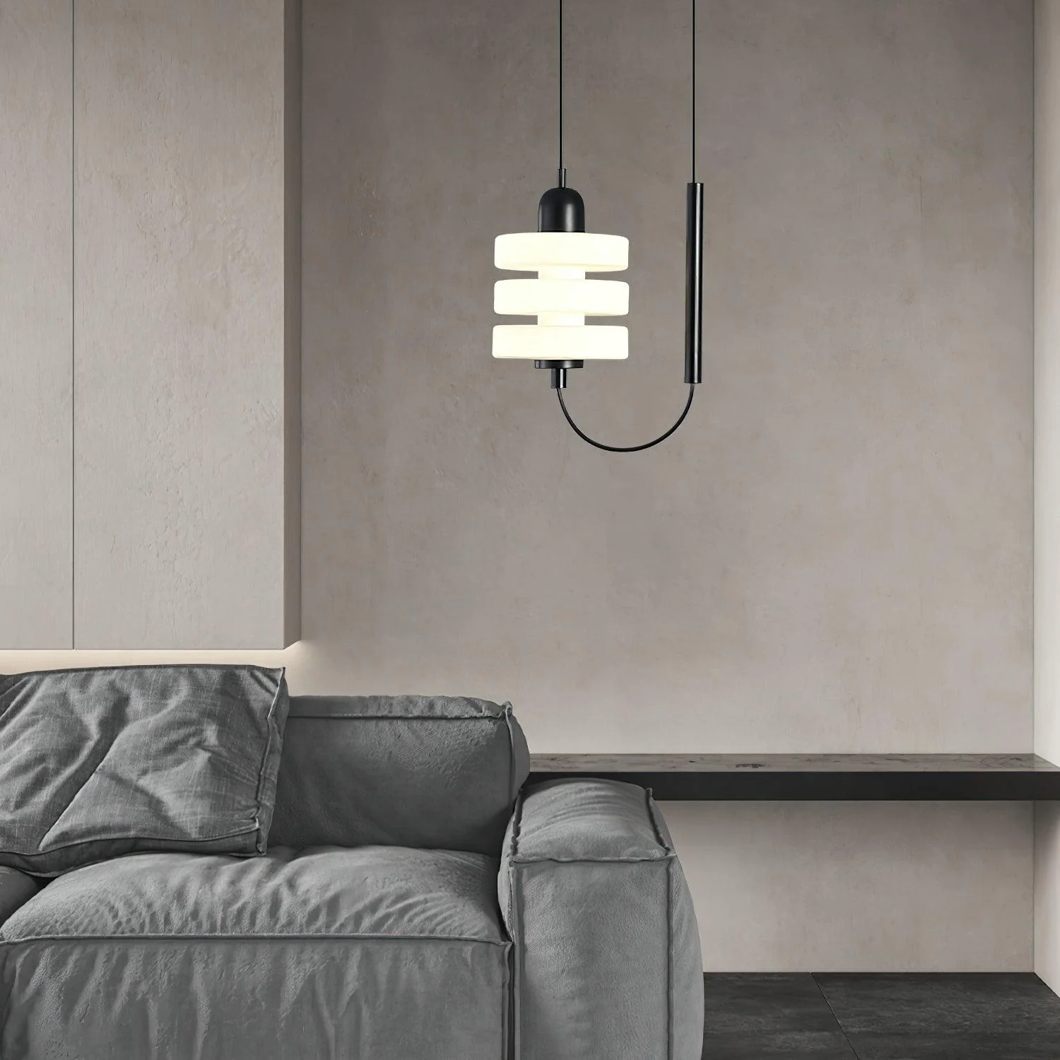 Small Nordic Glass Pendant Lamp - Image 8