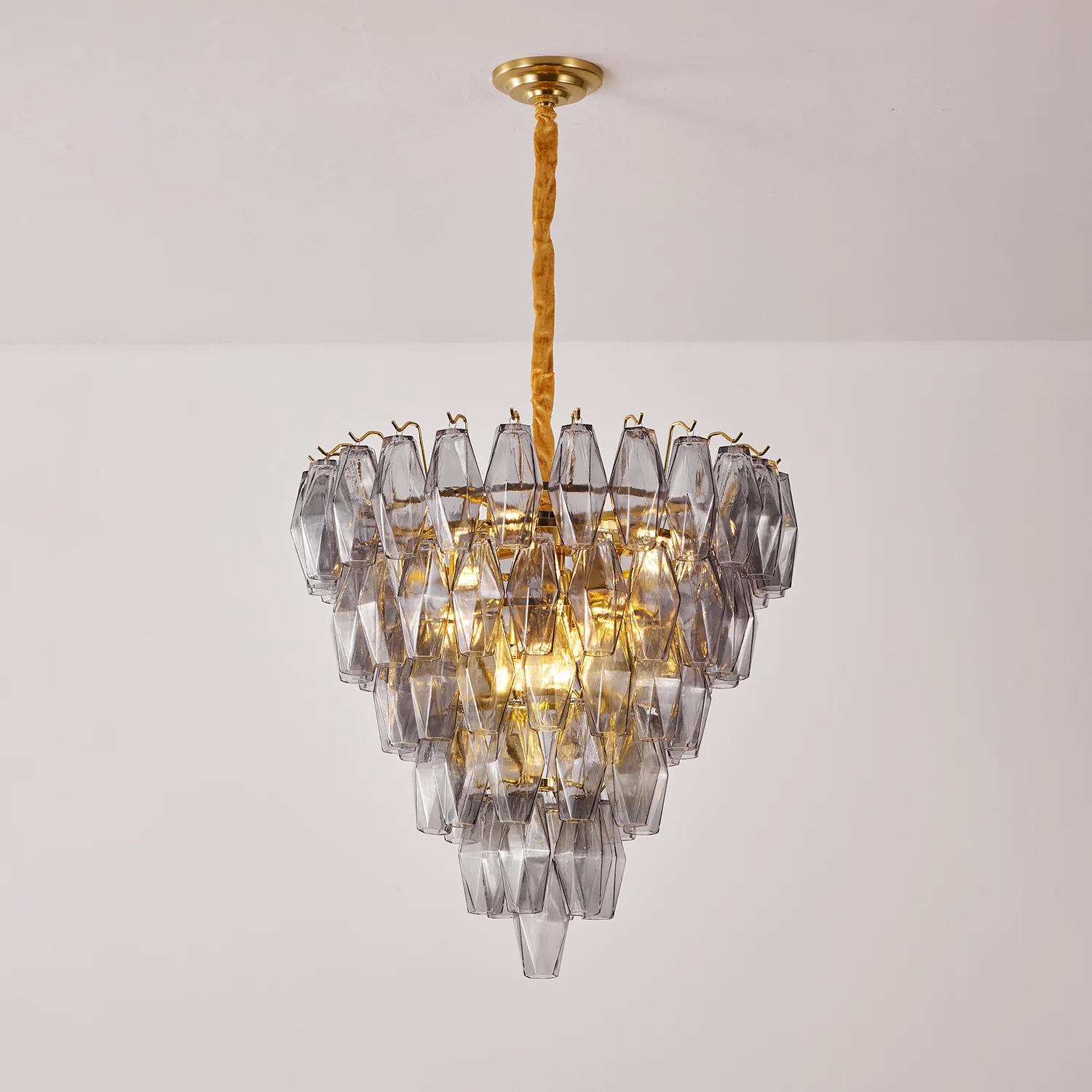Smoke Gray Empire Chandelier - Image 10