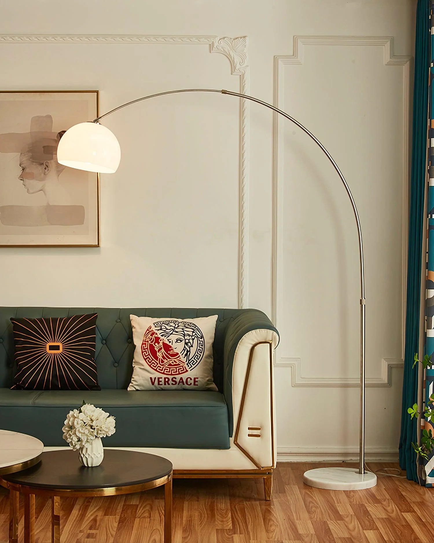 Sneedville Arched Floor Lamp - Image 10