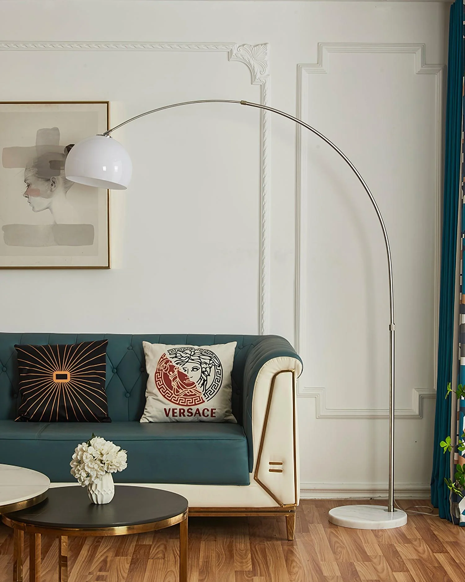 Sneedville Arched Floor Lamp - Image 12