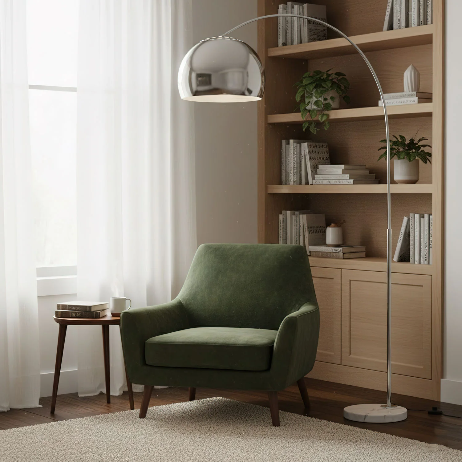 Sneedville Arched Floor Lamp - Image 6