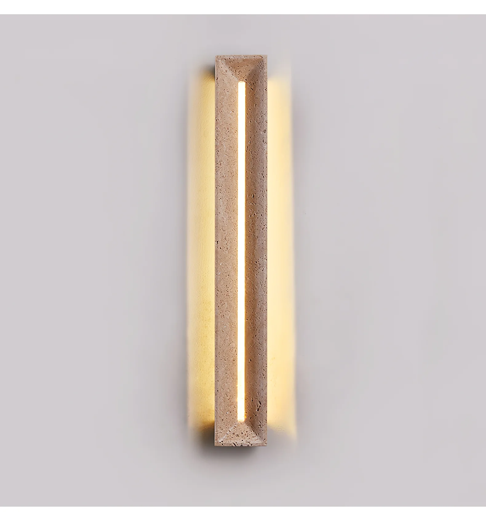 Solace Travertine Beam Wall Light - Image 15