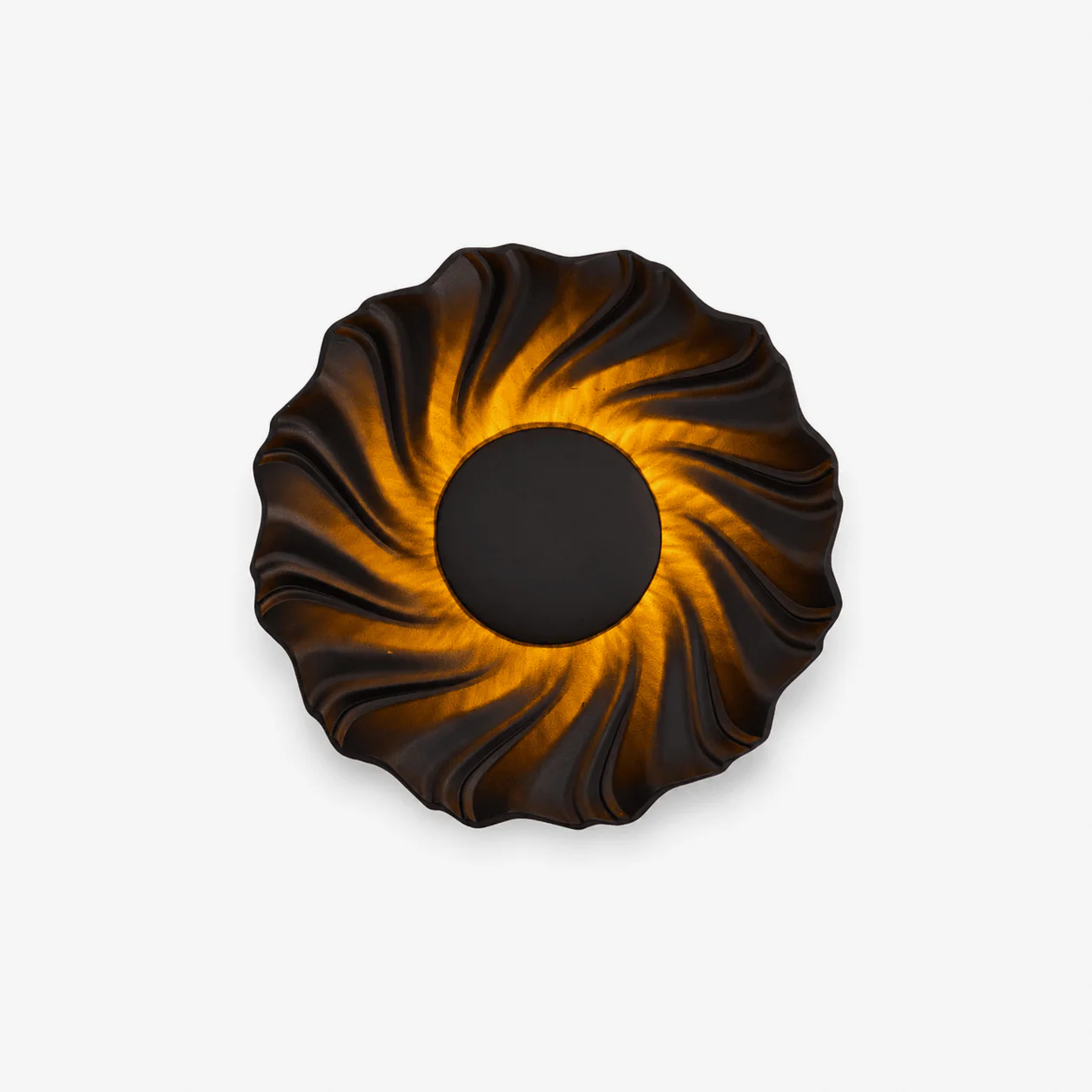 Solar Spiral Wall Sconce