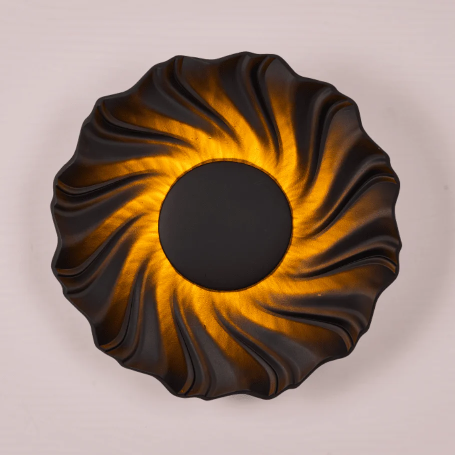 Solar Spiral Wall Sconce - Image 6